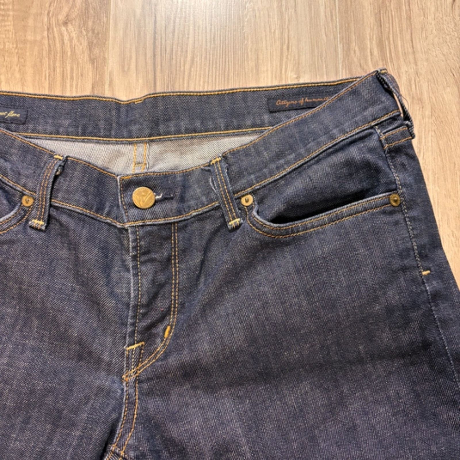 7 For All Mankind 7 For All Mankind Anniversary Nic Nac 109 Stretch Flare - 32 Size 32" / US 10 / IT 46 - 2 Thumbnail