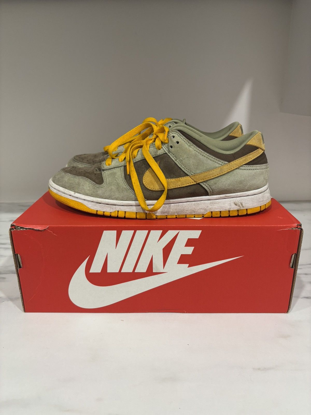 Nike Nike Dunk Low Dusty Olive Size US 11 / EU 44 - 2 Thumbnail