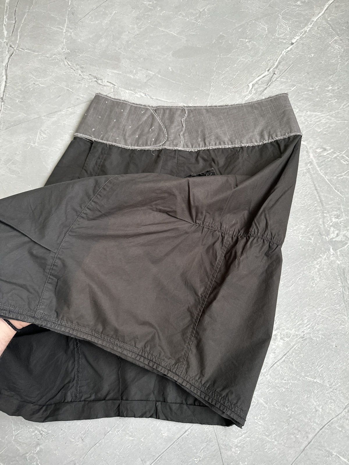 Marithe + Francois Girbaud VTG Marithe Francois Girbaud Cargo Midi Skirt Avantgarde Y2k Size 28" / US 6 / IT 42 - 18 Thumbnail