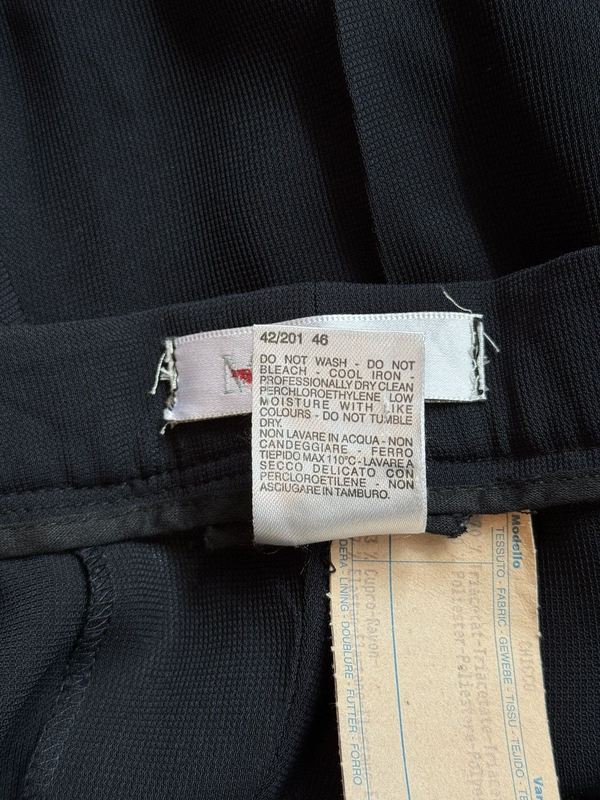 Max Mara × Vintage × Weekend Max Mara Max Mara wide leg black pants Size 34" / US 12 / IT 48 - 5 Thumbnail