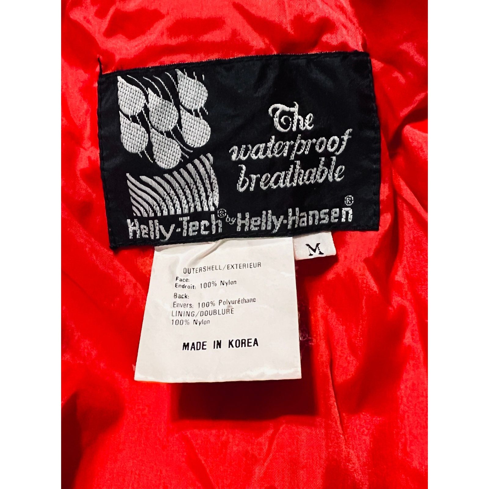 Helly Hansen Vintage Helly Hansen Helly Tech Waterproof Hooded Jacket Size US M / EU 48-50 / 2 - 3 Thumbnail