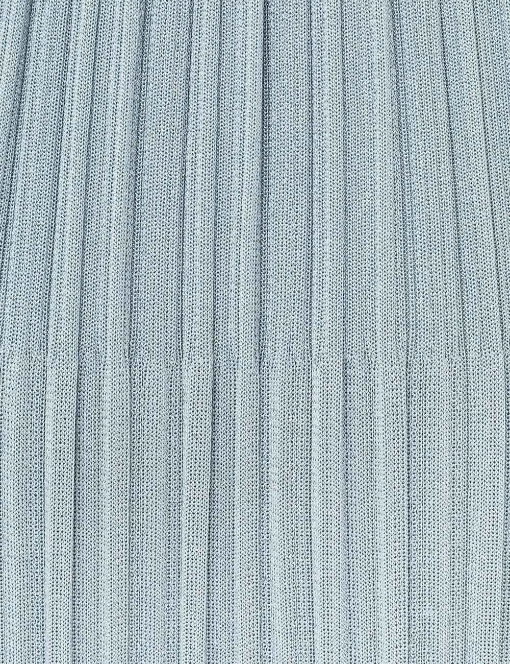 Zimmermann oc11z0525 Waverly Rib Midi Skirt in Blue Size 26" / US 2 / IT 38 - 6 Thumbnail