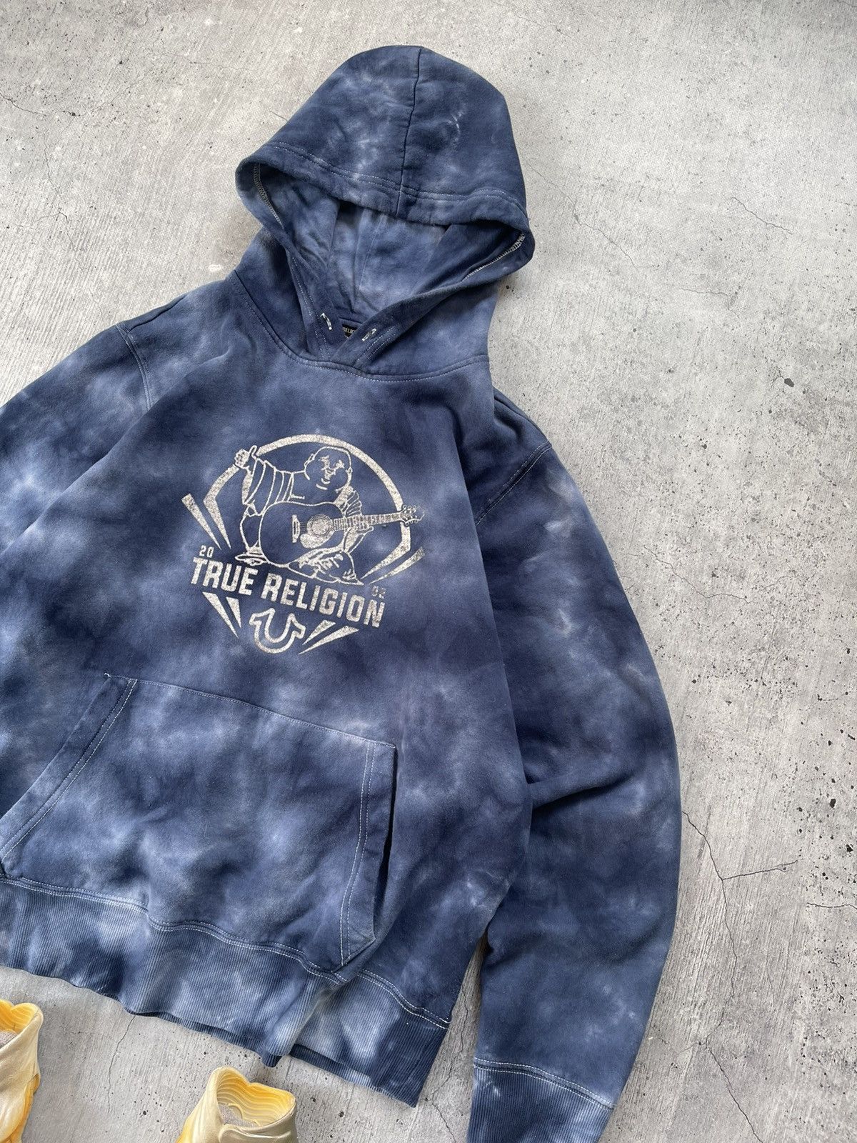 True Religion Vintage True Religion Hoodie Big Logo Japan Y2K Size US XL / EU 56 / 4 - 4 Thumbnail