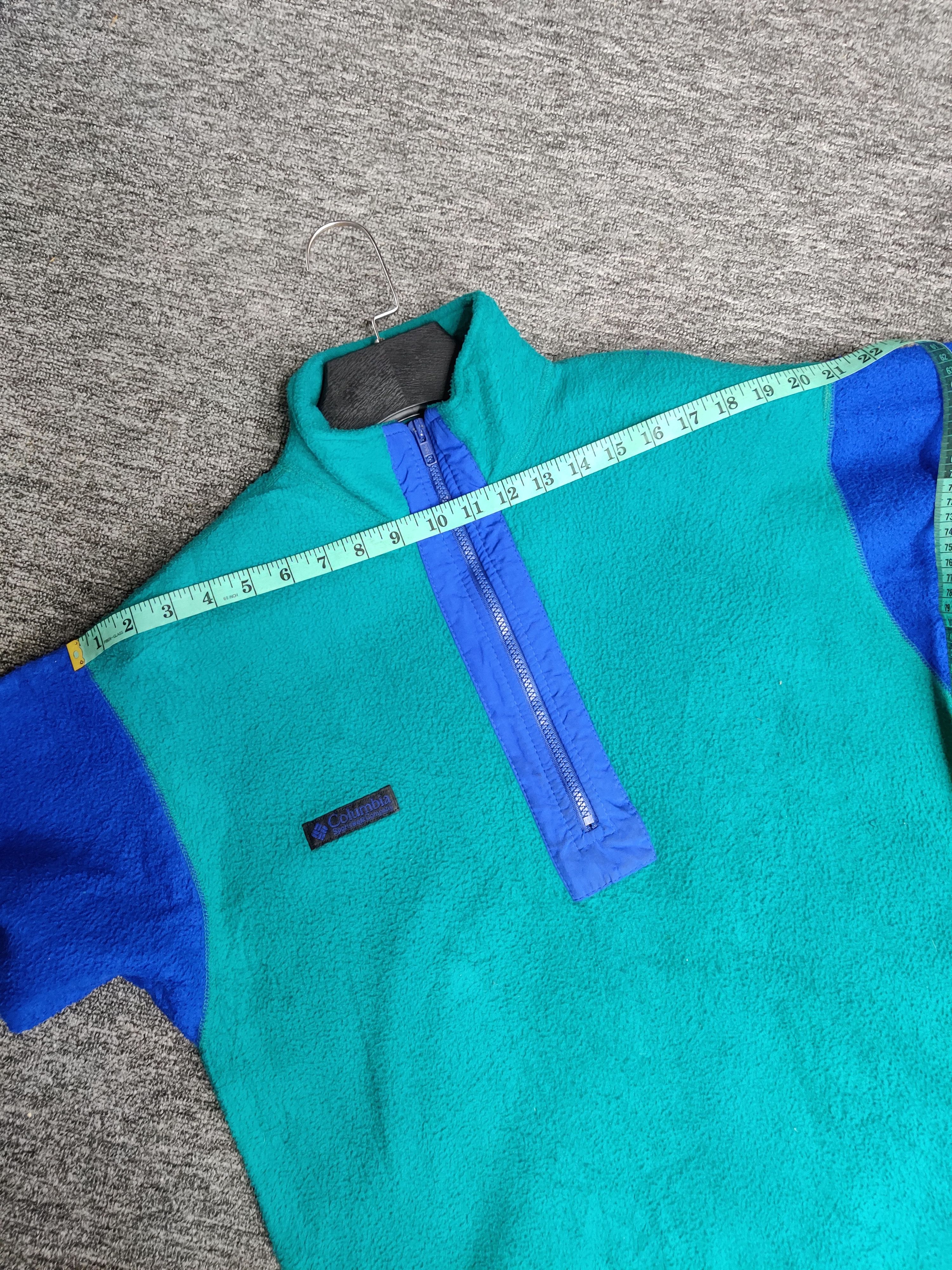 Columbia Vintage Columbia Half Zipper Fleece Jacket Size US L / EU 52-54 / 3 - 15 Thumbnail
