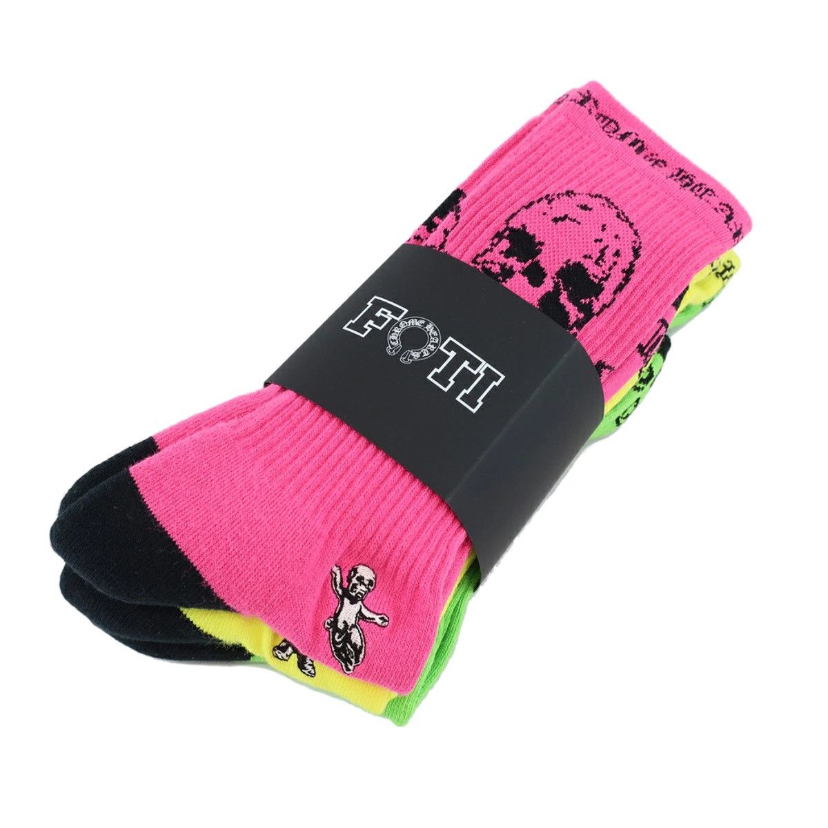 Chrome Hearts Chrome Hearts Foti socks size L Size ONE SIZE - 1 Thumbnail