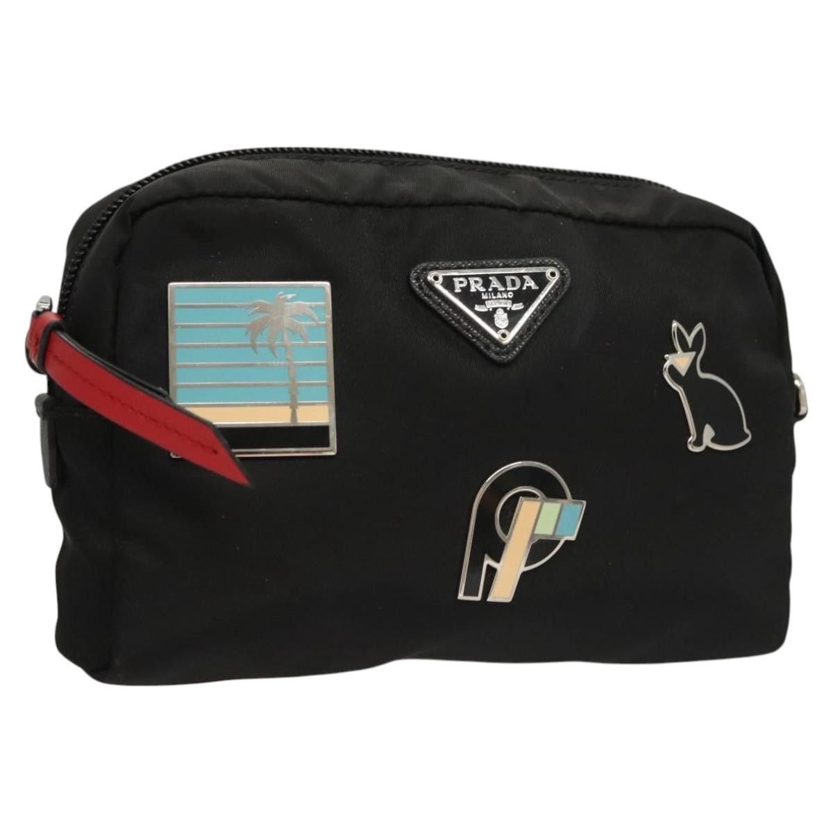 Prada Prada Zip Pouch Tessuto Size ONE SIZE - 1 Thumbnail