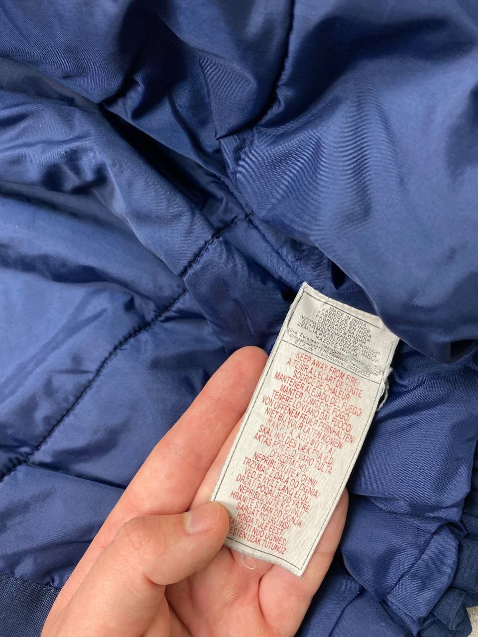 Other Vintage Nike Swoosh Full Zip Puffer Jacket Size US XXL / EU 58 / 5 - 9 Thumbnail