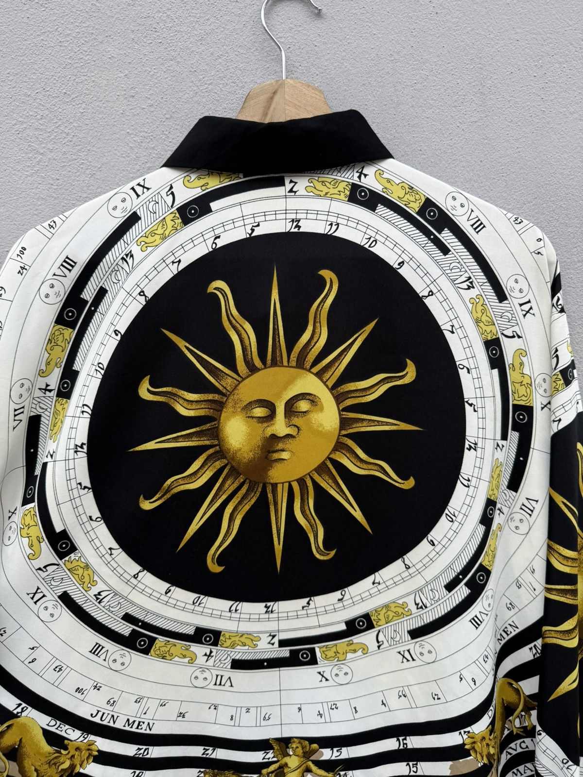 Junya Watanabe 💥GRAIL💥 Vintage Luxurious JUN MEN Fullprint Printed Calender Size US L / EU 52-54 / 3 - 10 Thumbnail