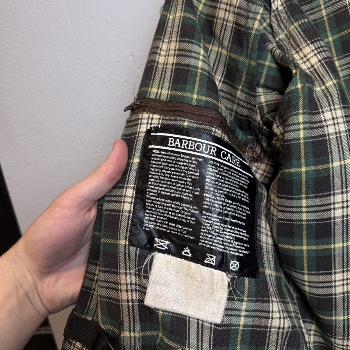 Barbour Vintage Barbour Mark Phillips Waxed Jacket Trench Coat Size US S / EU 44-46 / 1 - 8 Thumbnail