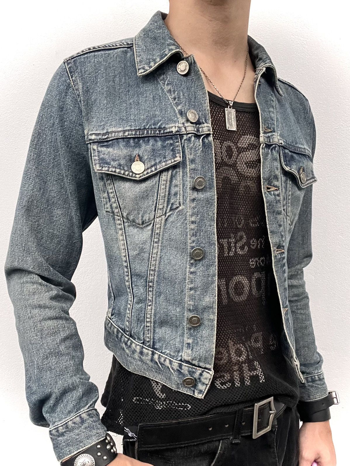 Gucci 2000s Gucci by Tom Ford Denim Jacket Size US S / EU 44-46 / 1 - 2 Thumbnail