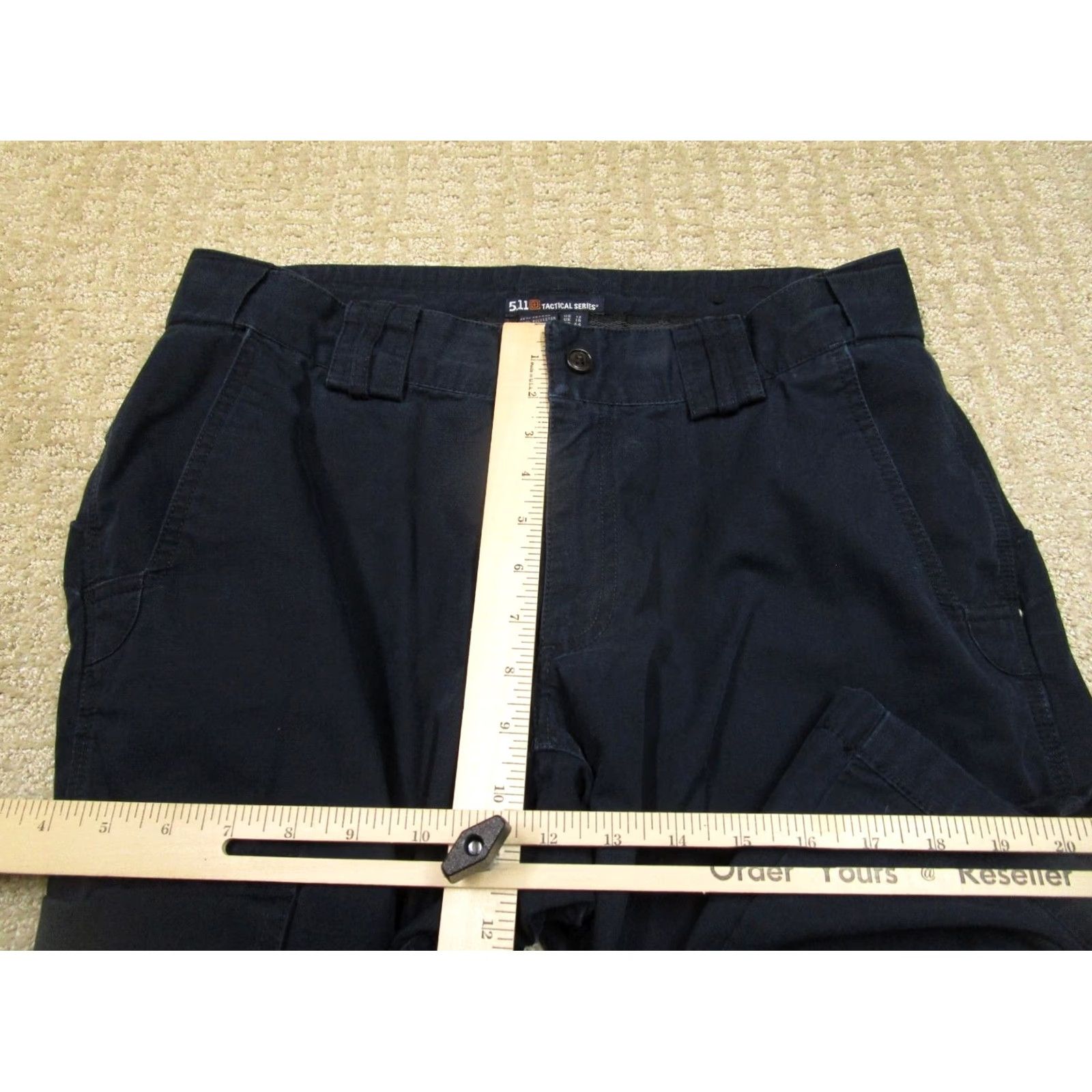 Vintage 5.11 Tactical Pants Women 12 Blue Rip Stop Cargo Pro Series Trousers Size 34" / US 12 / IT 48 - 6 Thumbnail