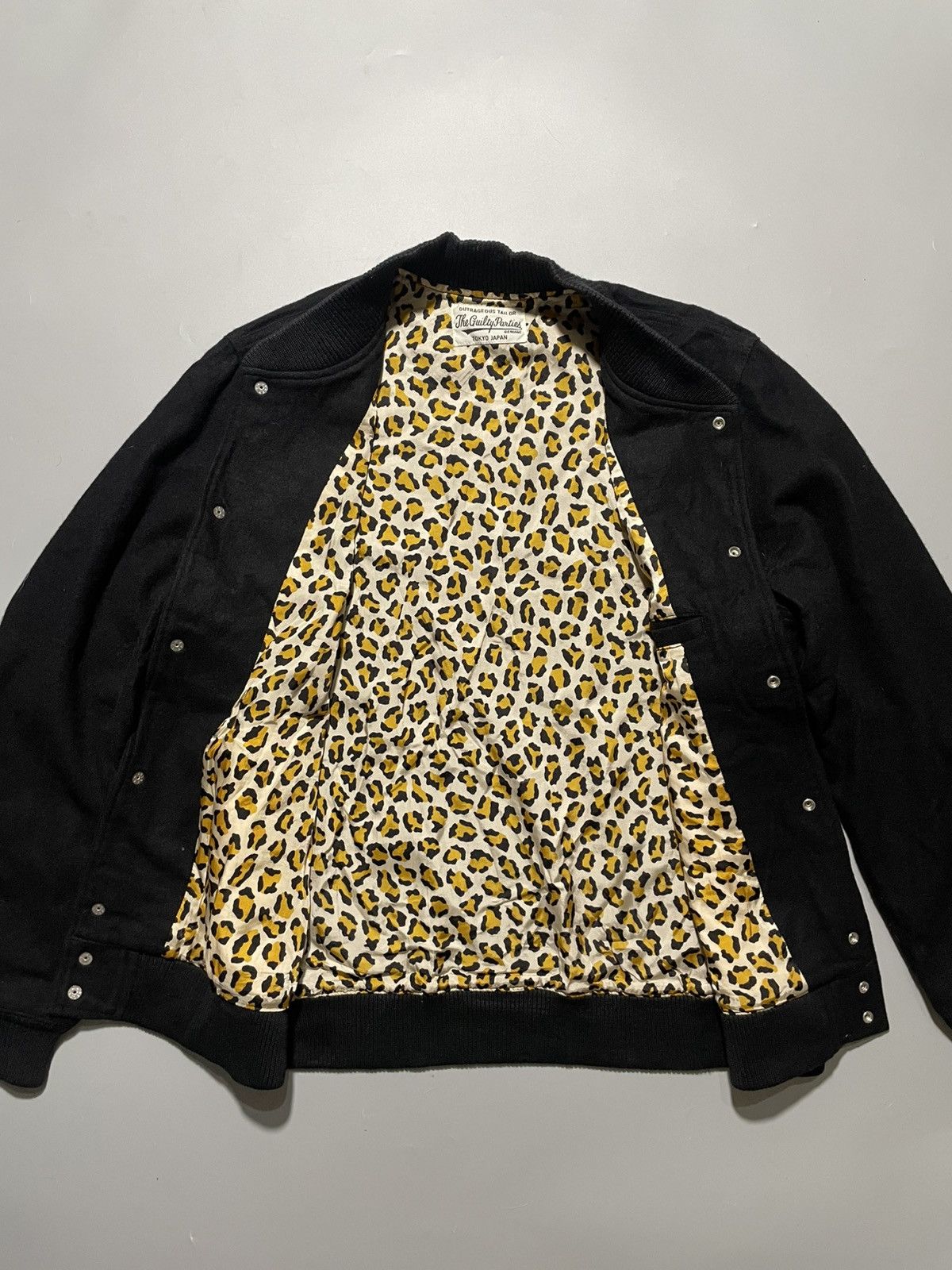 Wacko Maria Wacko Maria The Guilty Parties Wool Varsity Jacket Size US XL / EU 56 / 4 - 6 Thumbnail