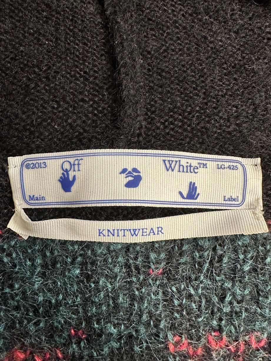 Off-White Off-White Brushed Zipped Hoodie Size US S / EU 44-46 / 1 - 6 Thumbnail