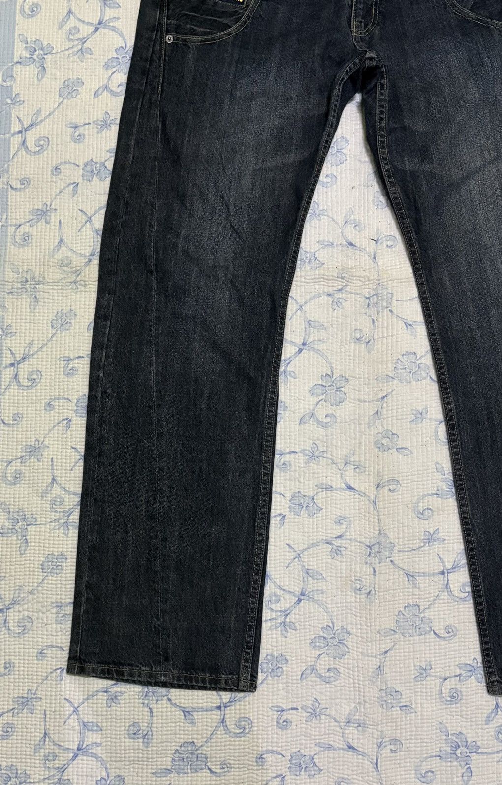 Japanese Brand Japanese High Quality Double Waist Jeans Distressed Denim Size US 34 / EU 50 - 7 Thumbnail