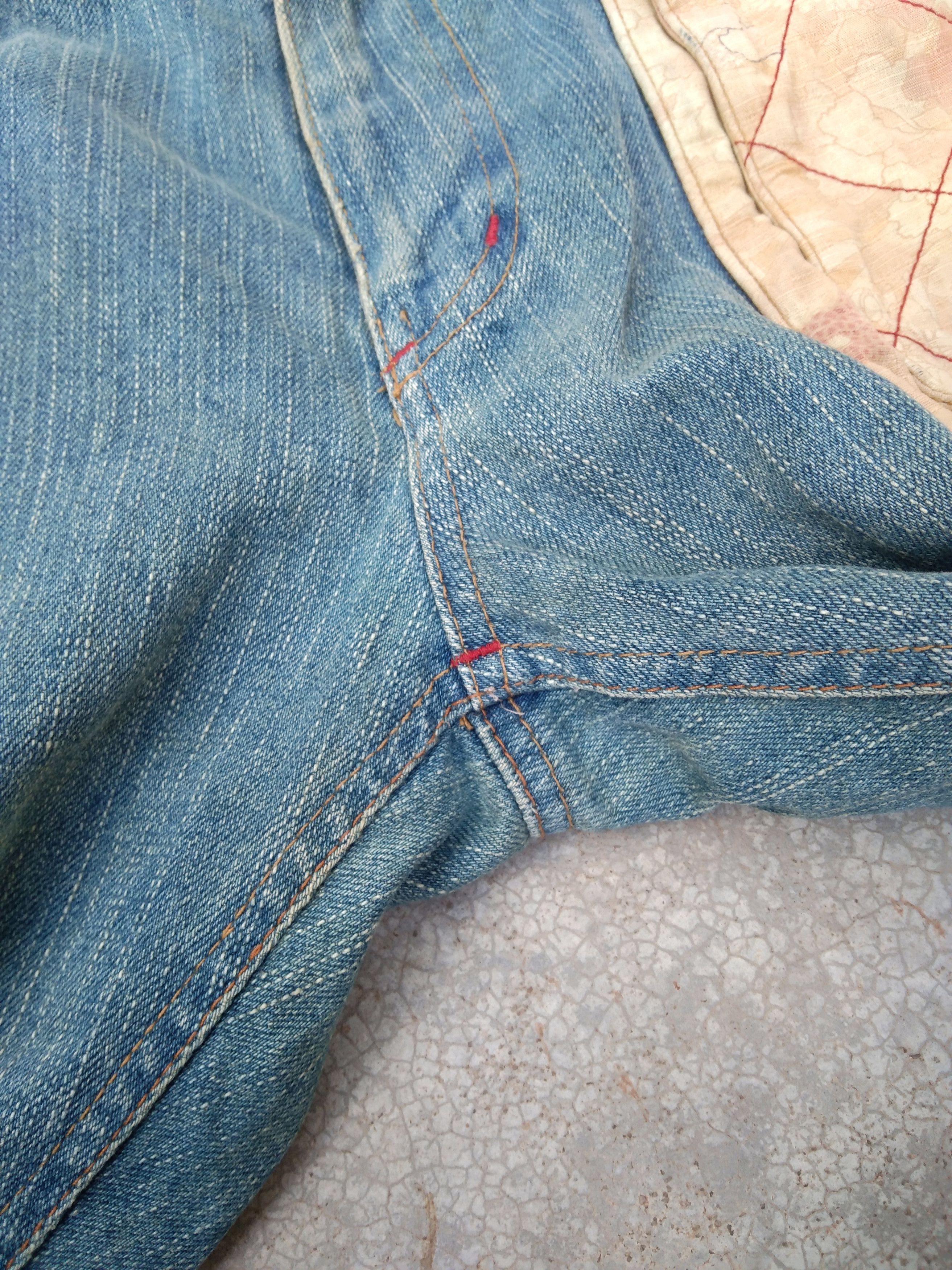 Japanese Brand Vintage Distressed Japanese Retro Straight Leg Jeans 34x34 Size US 34 / EU 50 - 7 Thumbnail