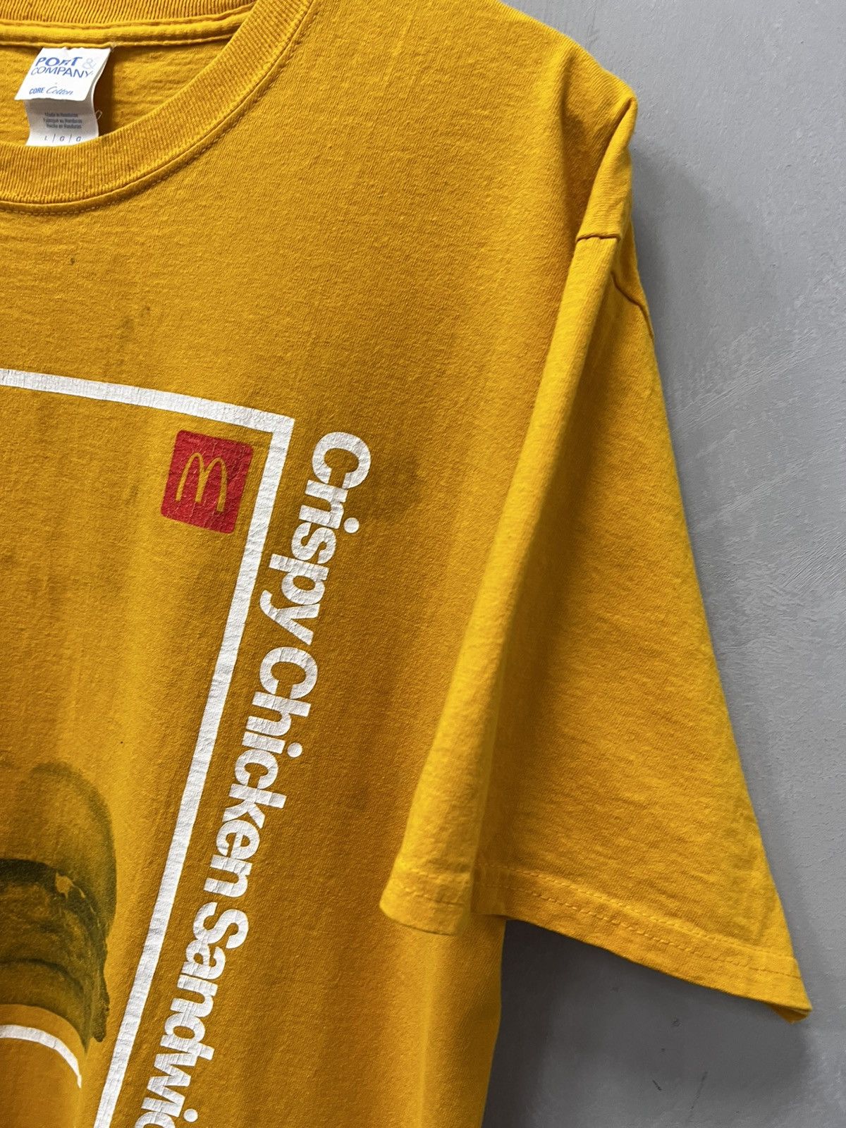 Vintage VINTAGE Y2K HUMOR BURGER MCDONALDS TEE T-shirt Size US L / EU 52-54 / 3 - 6 Thumbnail