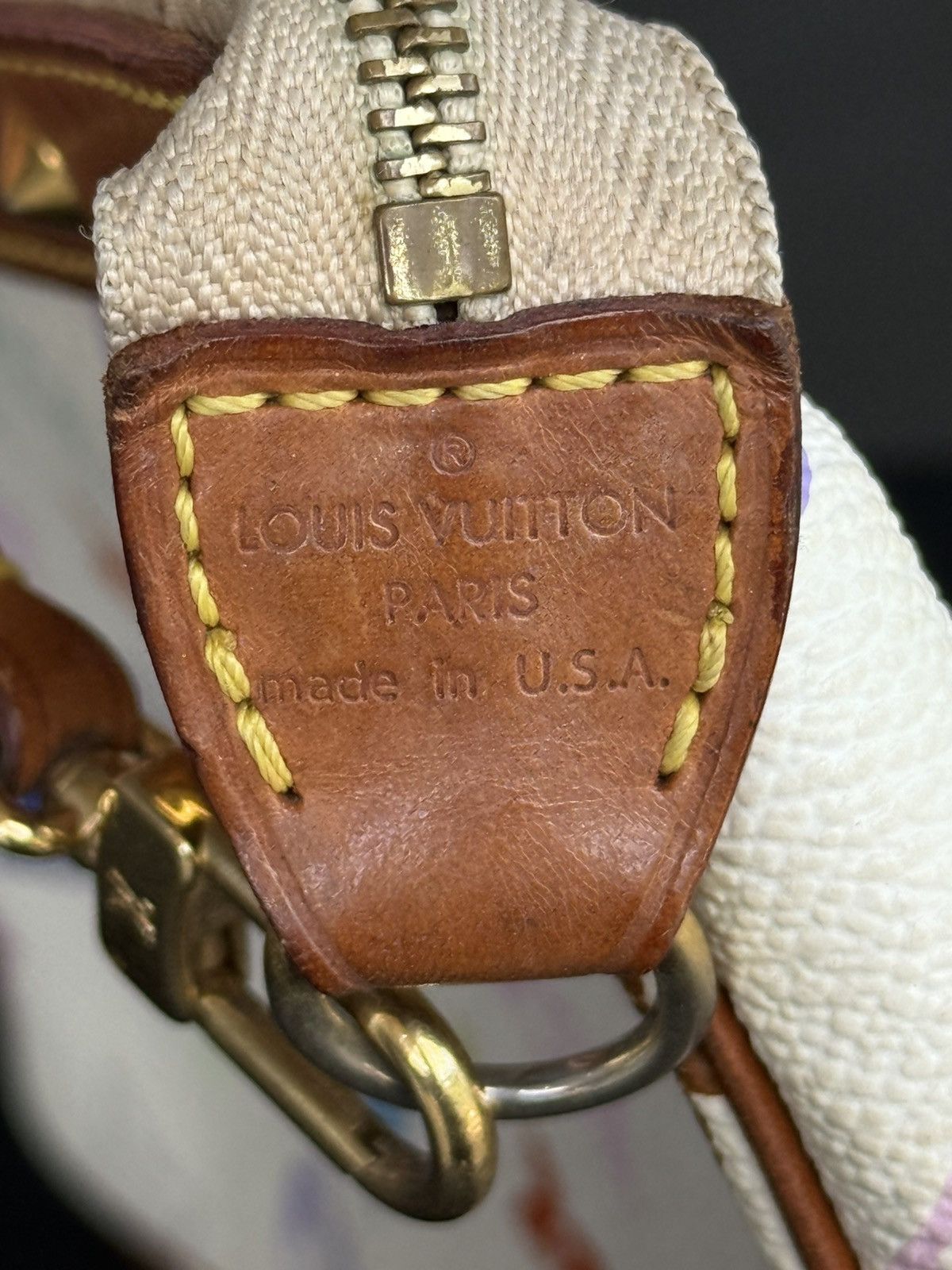 Louis Vuitton Louis Vuitton x Takashi Murakami White Multicolor Pochette Size ONE SIZE - 15 Thumbnail