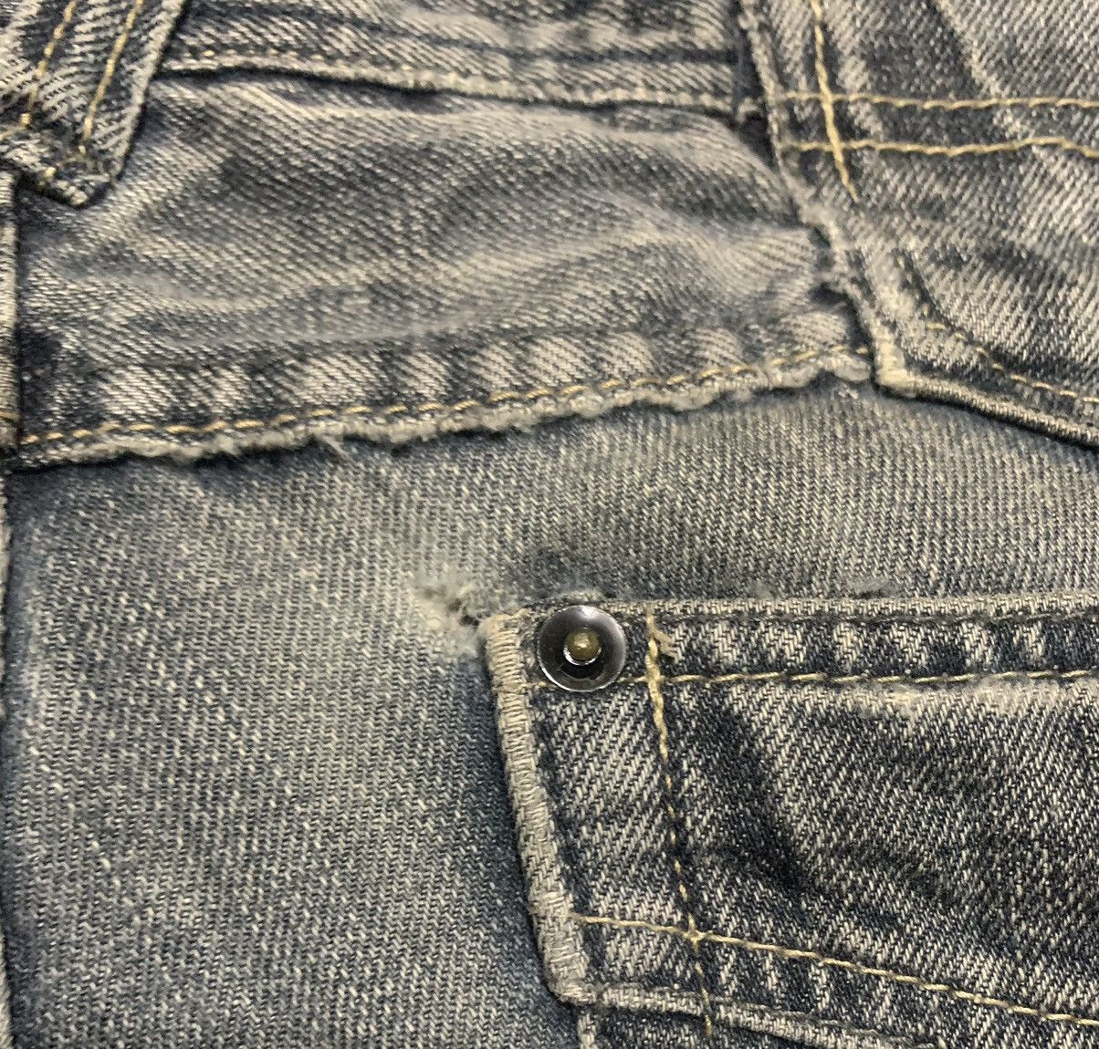 If Six Was Nine Vintage Urban Craft Double Waisted Jeans Size US 30 / EU 46 - 6 Thumbnail