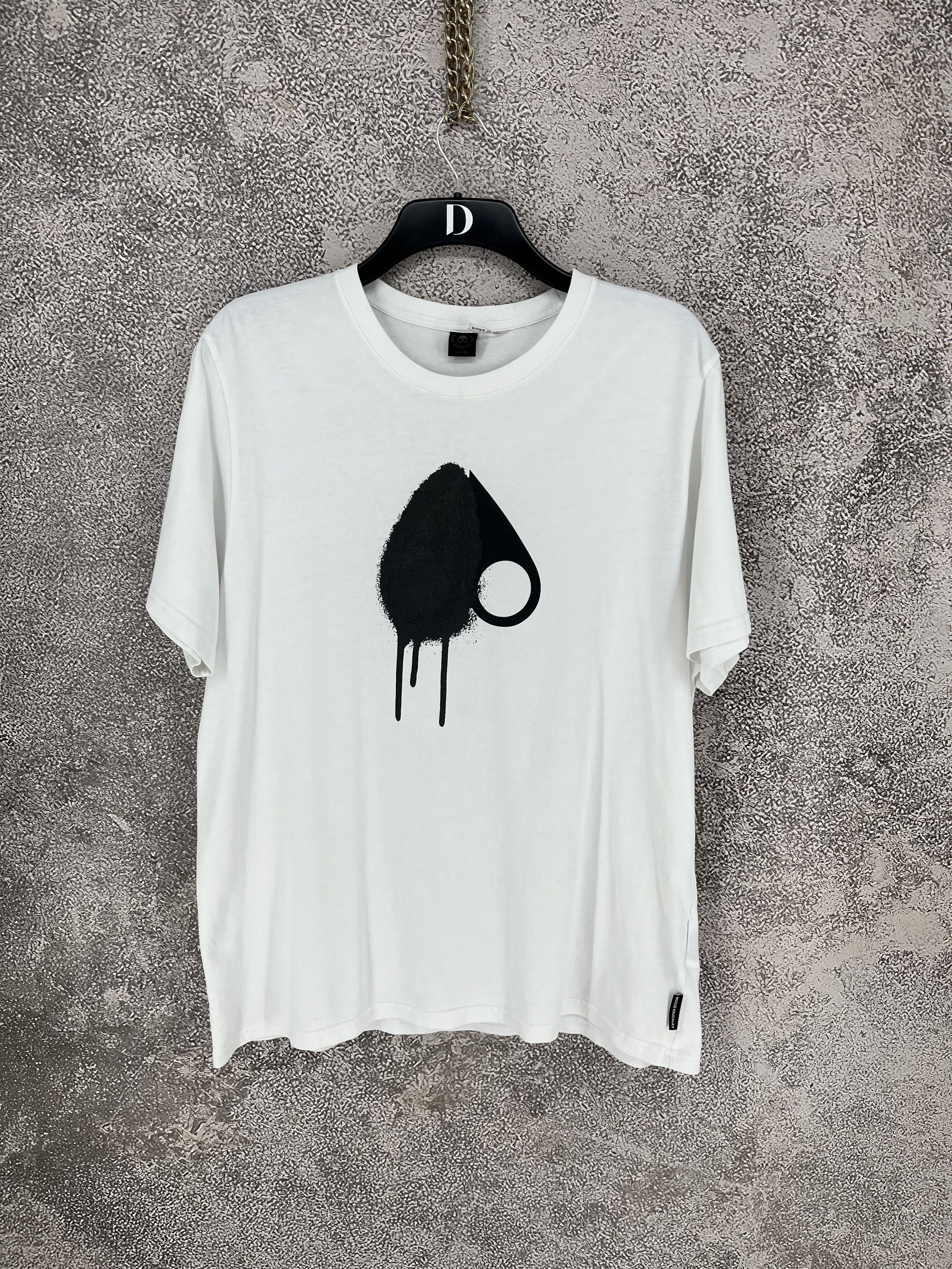 Moose Knuckles Moose Knuckles Augustine T-shirt White With Logo Print Size US XL / EU 56 / 4 - 1 Thumbnail
