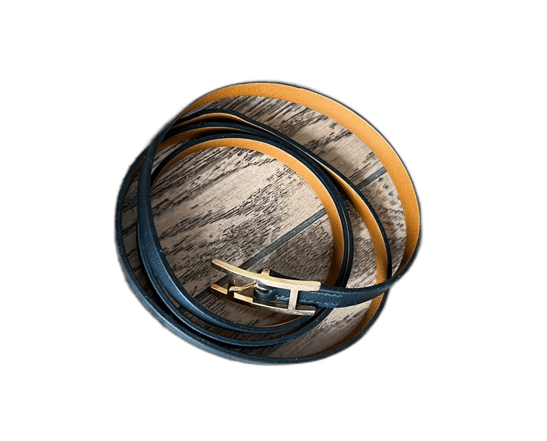 Hermes Hermes Black Gold H Bracelet Size ONE SIZE - 1 Thumbnail