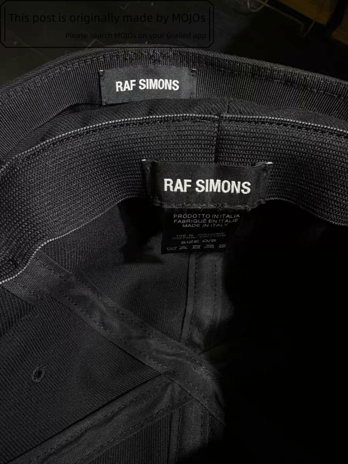 Raf Simons Raf Simons 19AW Runway Buckle Rider Hat Size ONE SIZE - 6 Thumbnail