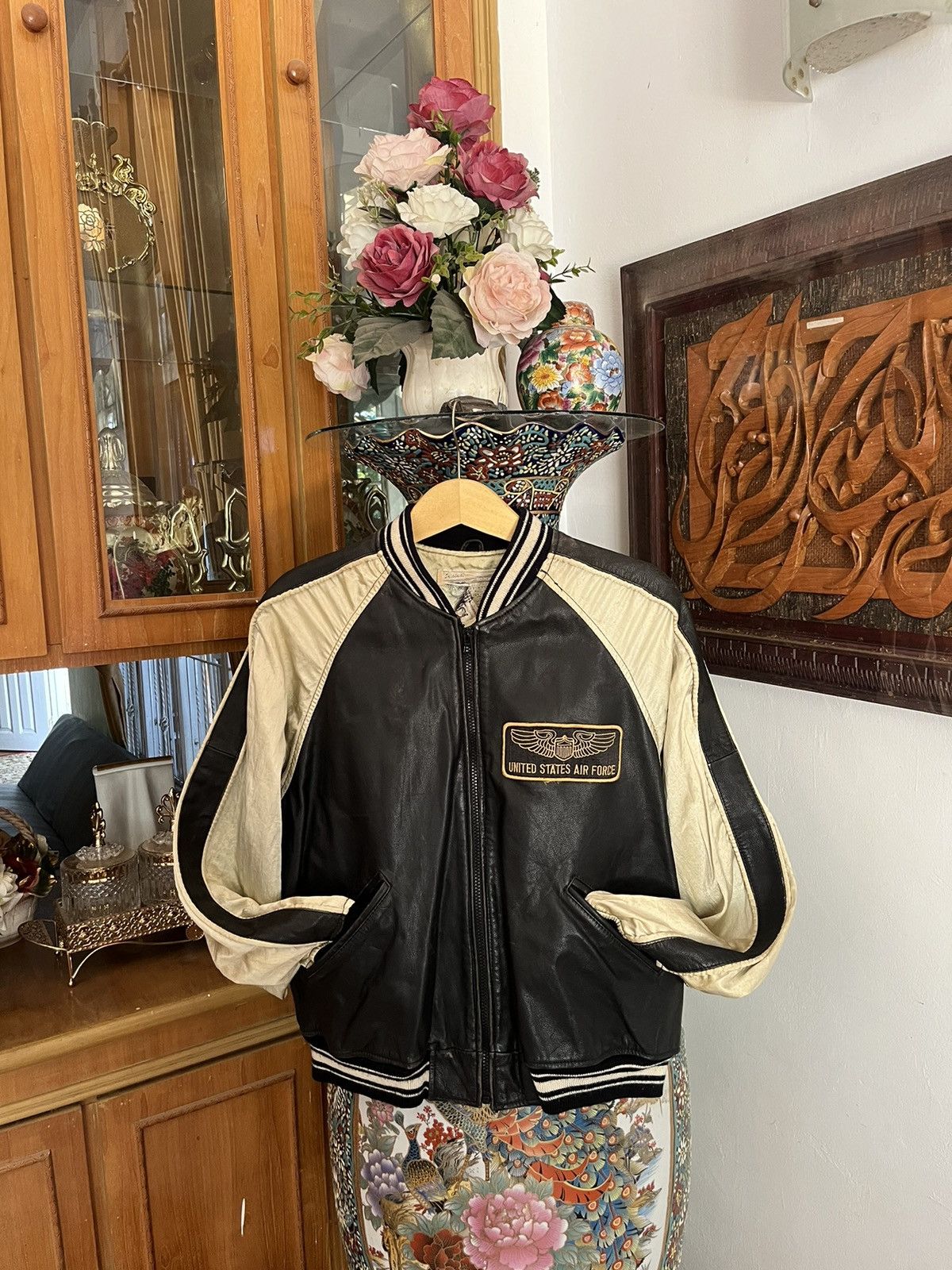 Genuine Leather 80’s Knock Down USA Sheepskin Jacket Size US M / EU 48-50 / 2 - 4 Thumbnail