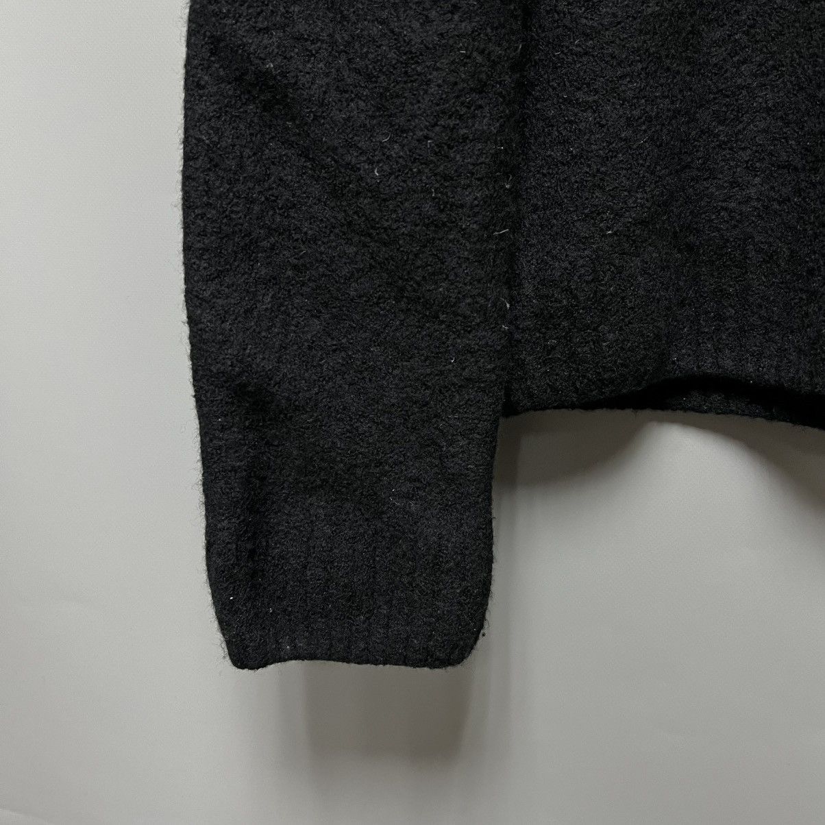 Percival Percival Mohair Wool Sweater Black Size US M / EU 48-50 / 2 - 7 Thumbnail