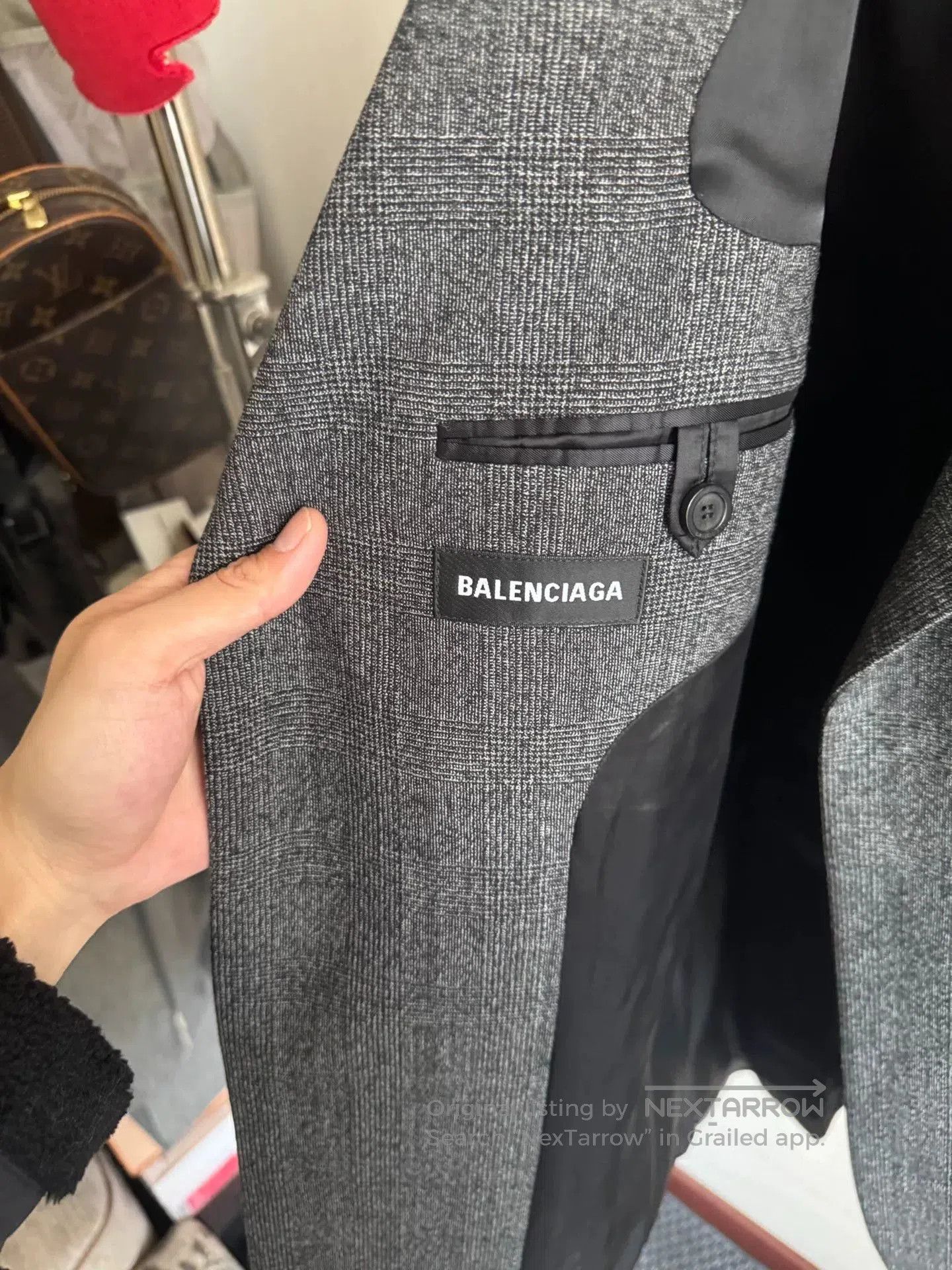 Balenciaga Balenciaga Gray Wool Suit Jacket. Size US S / EU 44-46 / 1 - 4 Thumbnail