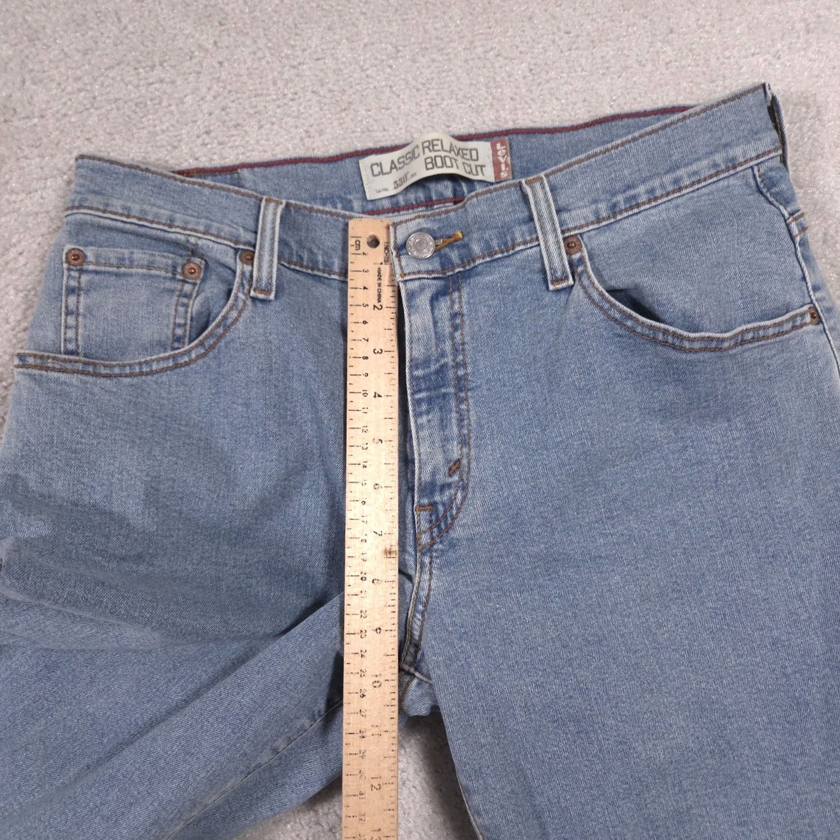 Levi's Levi's Jeans Womens 10 Long 550 Relaxed Boot Cut Stretch Denim Size 32" / US 10 / IT 46 - 7 Thumbnail