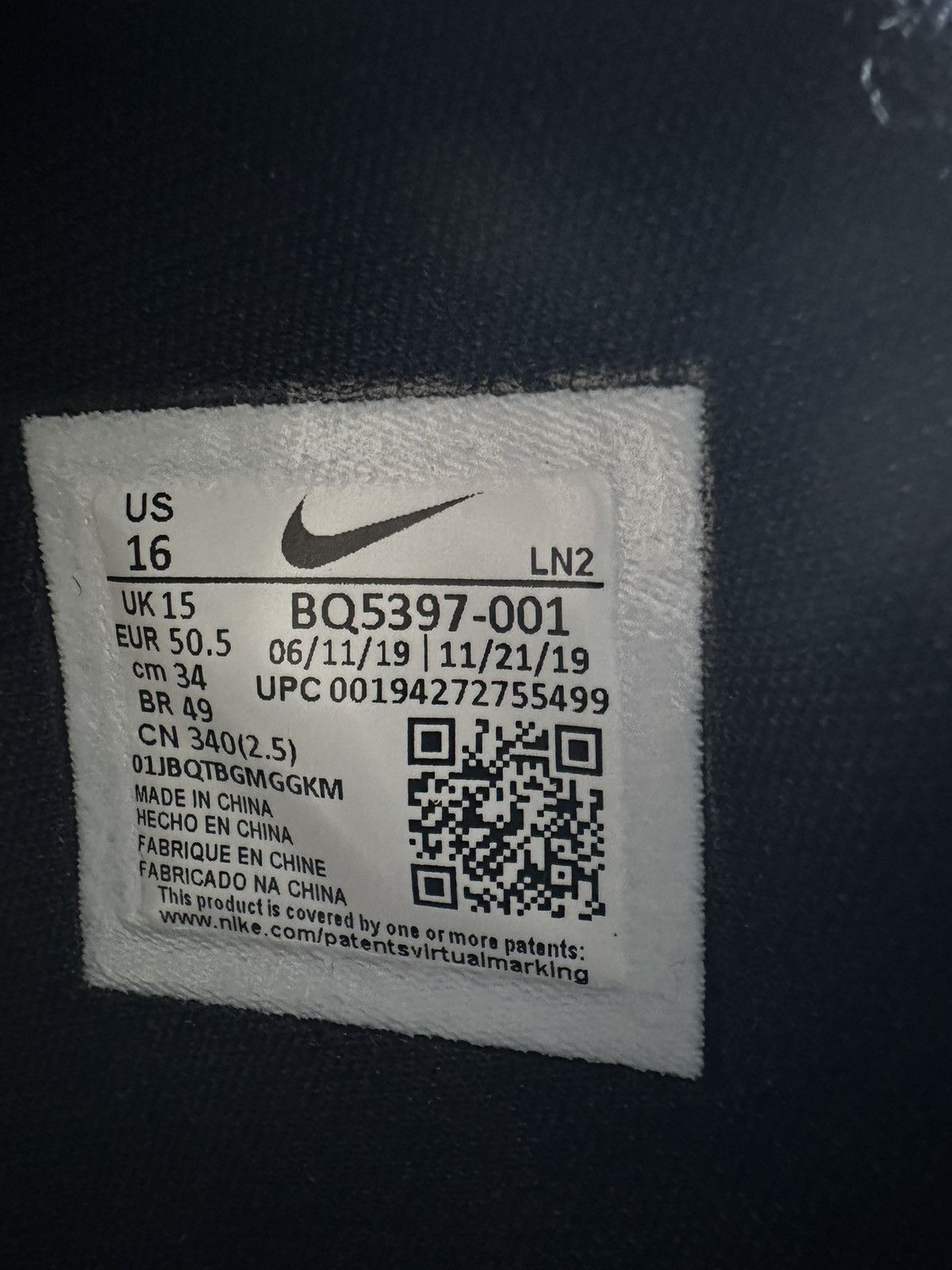 Nike Nike self lacing basketball shoes Size US 15 / EU 48 - 8 Thumbnail