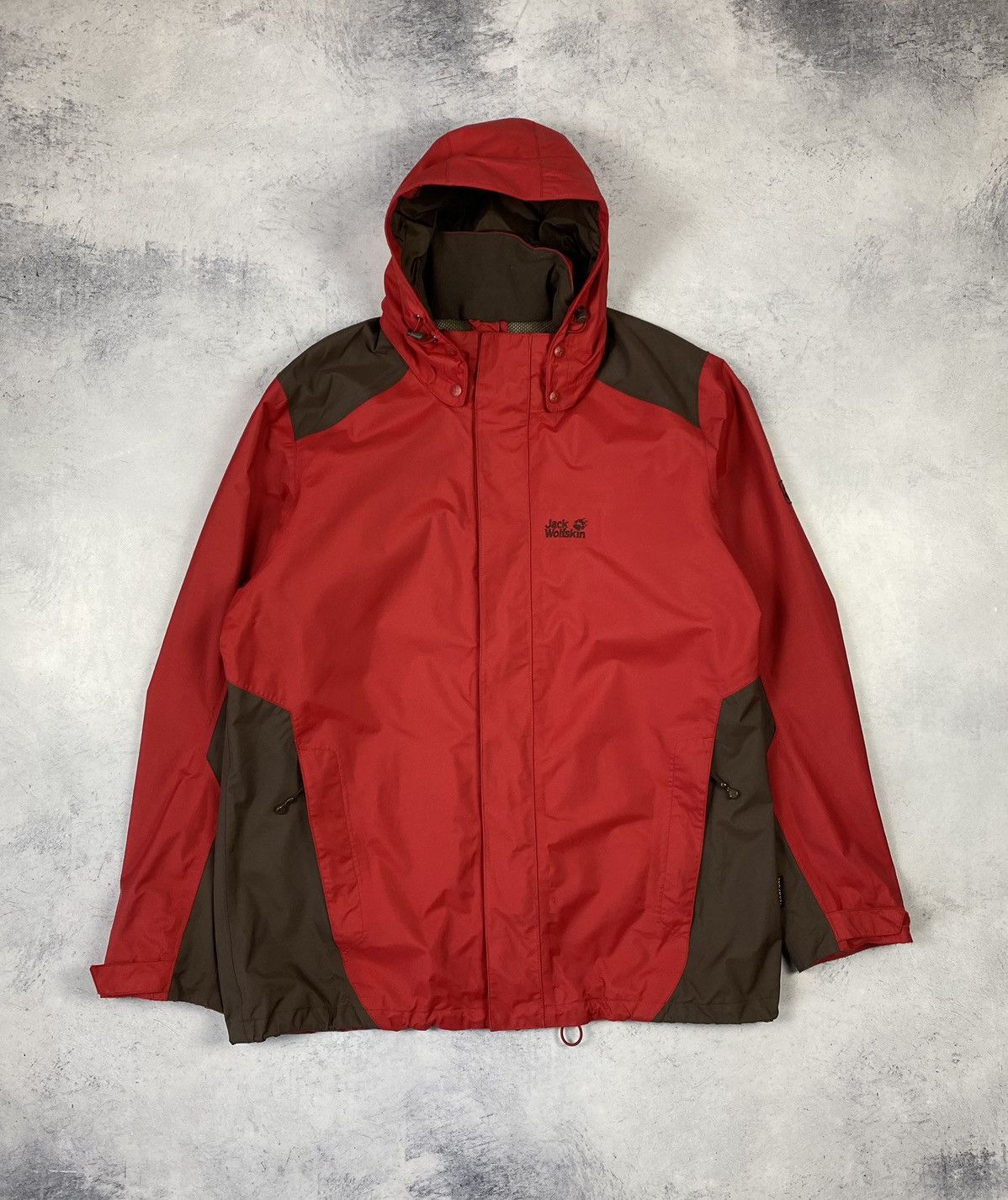 Jack Wolfskin Jack Wolfskin Texapore Outdoor Gorpcore Jacket Red Size XL Size US XL / EU 56 / 4 - 2 Thumbnail