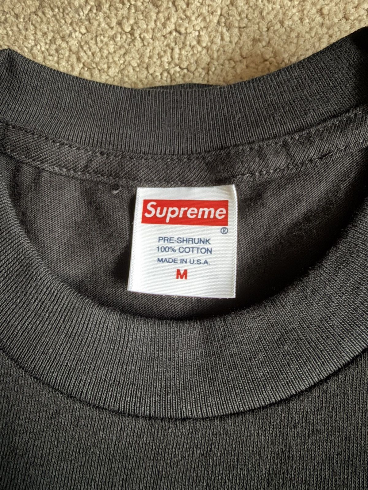Supreme Supreme FW22 Maude Tee Black Size Medium Brand New Size US M / EU 48-50 / 2 - 5 Thumbnail