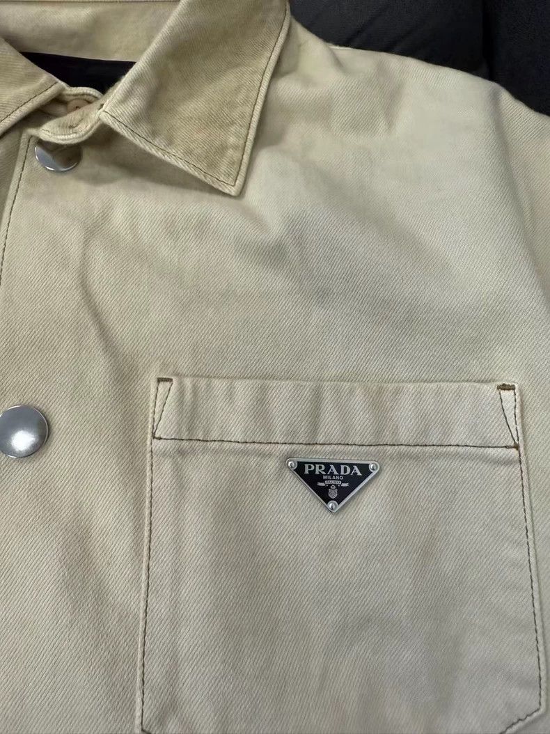 Prada Prada Classic triangle label old ready-to-wear dyed denim Size US L / EU 52-54 / 3 - 4 Thumbnail