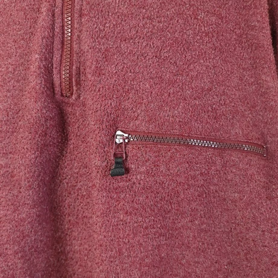 Vintage VINTAGE Rag-Lan NZ Fleece Jacket Mens XL Red 90s Y2K Half Zip Pullover Size US XL / EU 56 / 4 - 3 Thumbnail