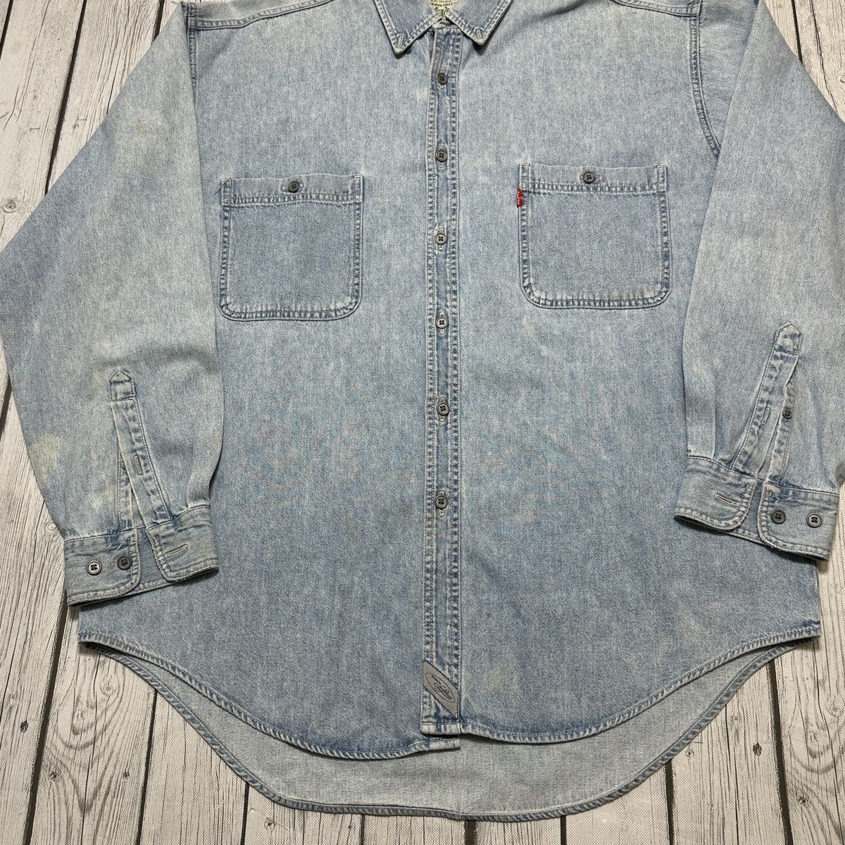 Levi's × Vintage Vintage Levi’s denim shirt Size US XL / EU 56 / 4 - 3 Thumbnail