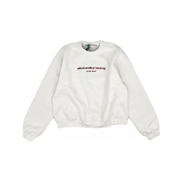 Alexander Wang SS22 Logo Long Sleeve Sweatshirt -