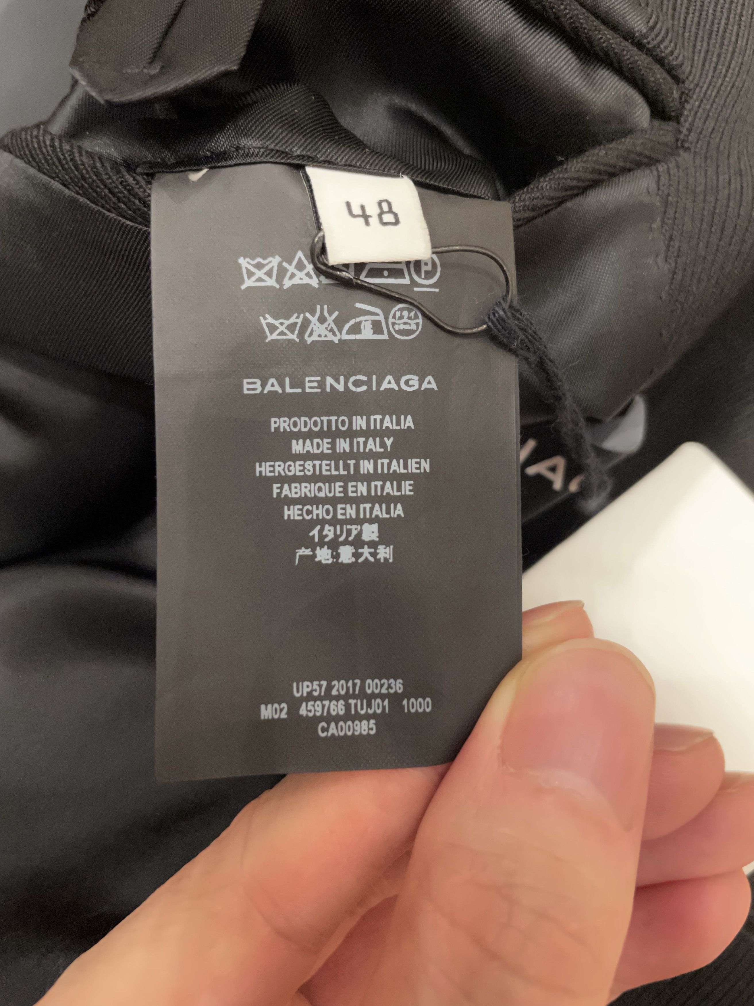 Balenciaga CAVALRY WOOL ALLURE DOUBLE BREASTED CHESTERFIELD COAT Size US M / EU 48-50 / 2 - 15 Thumbnail