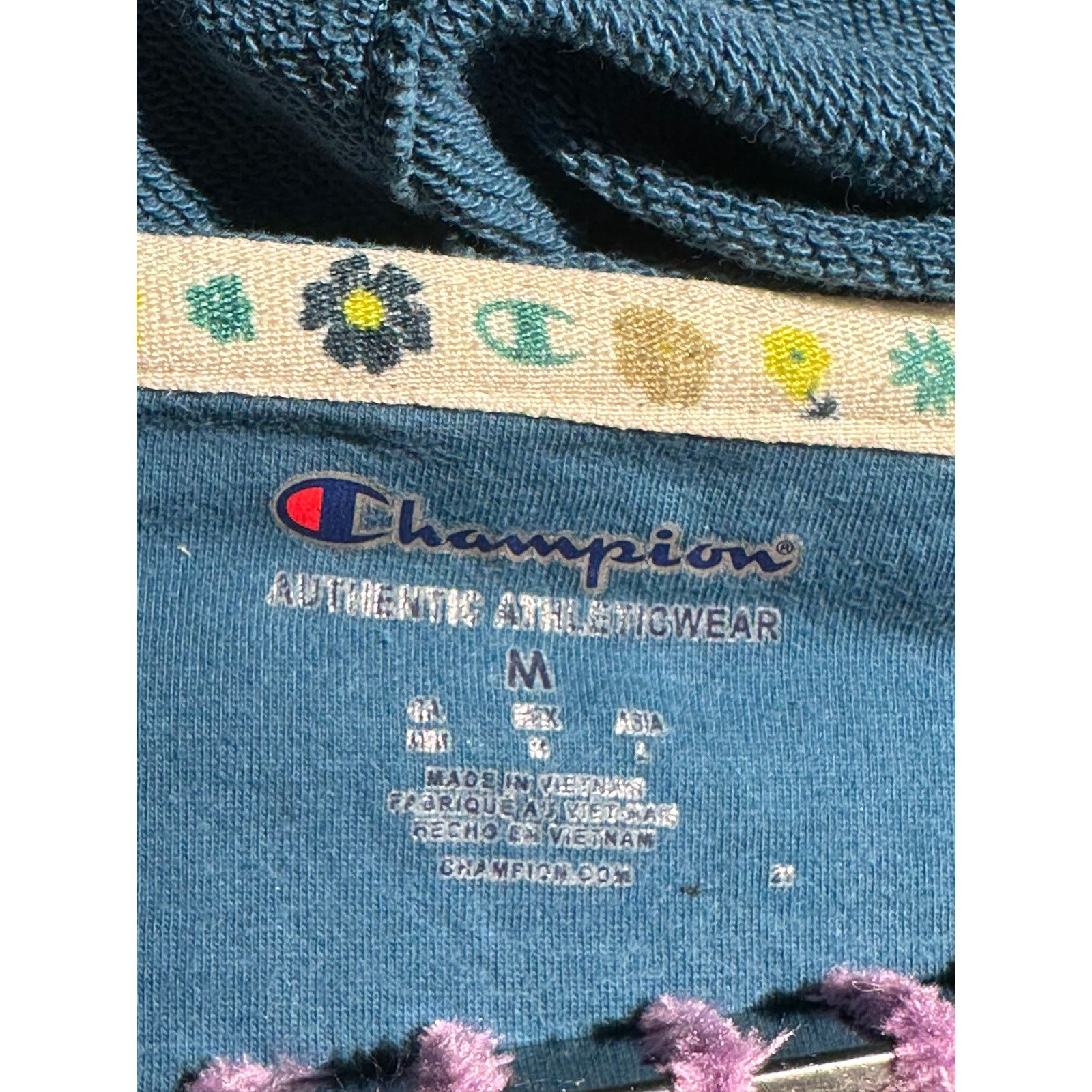 Champion Blue Champion Bellybutton Light Hoodie Size Medium Size M / US 6-8 / IT 42-44 - 4 Thumbnail