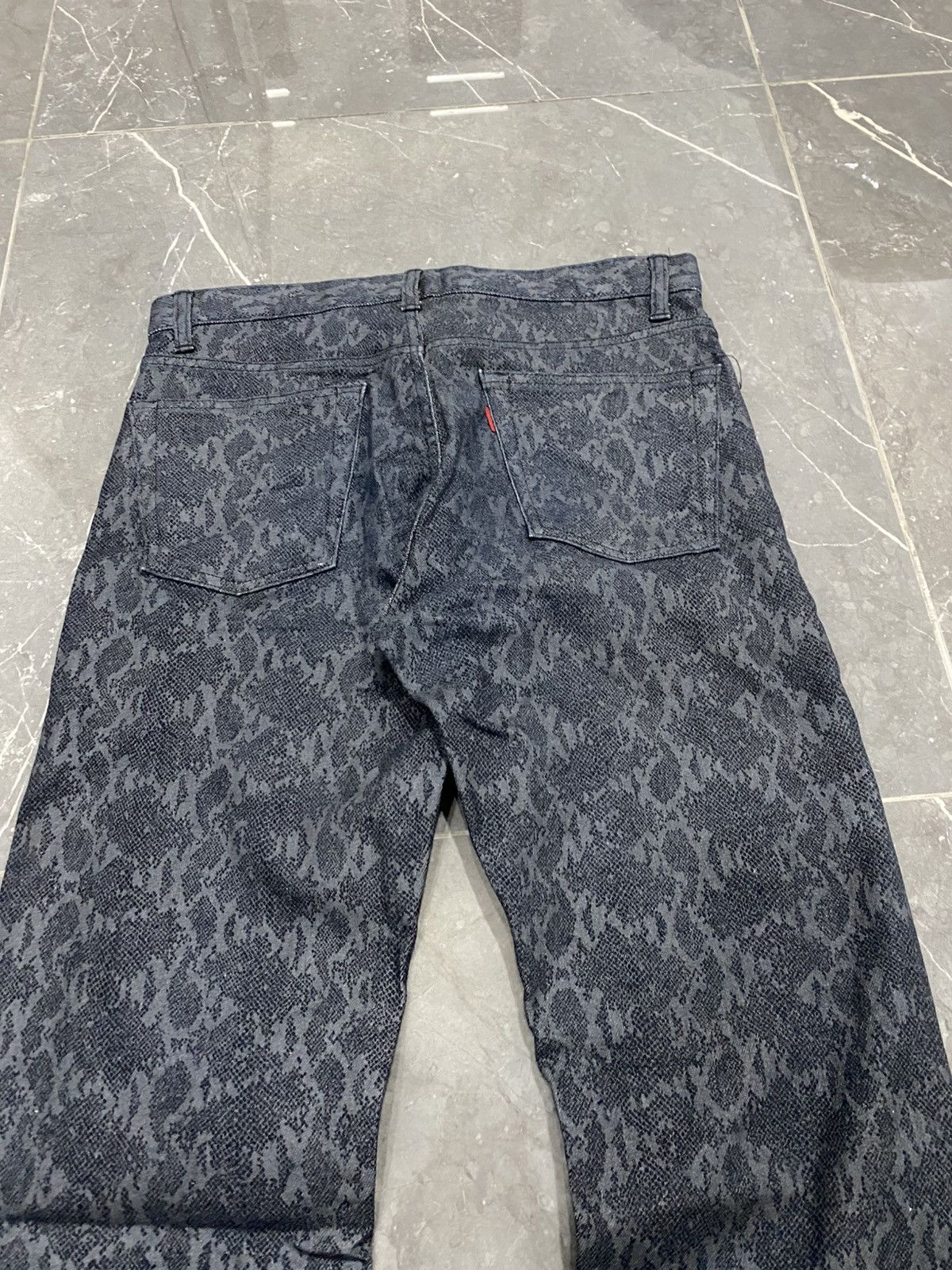 Japanese Brand Velvetglove japanese denim waxed snake skin Size US 28 / EU 44 - 5 Thumbnail