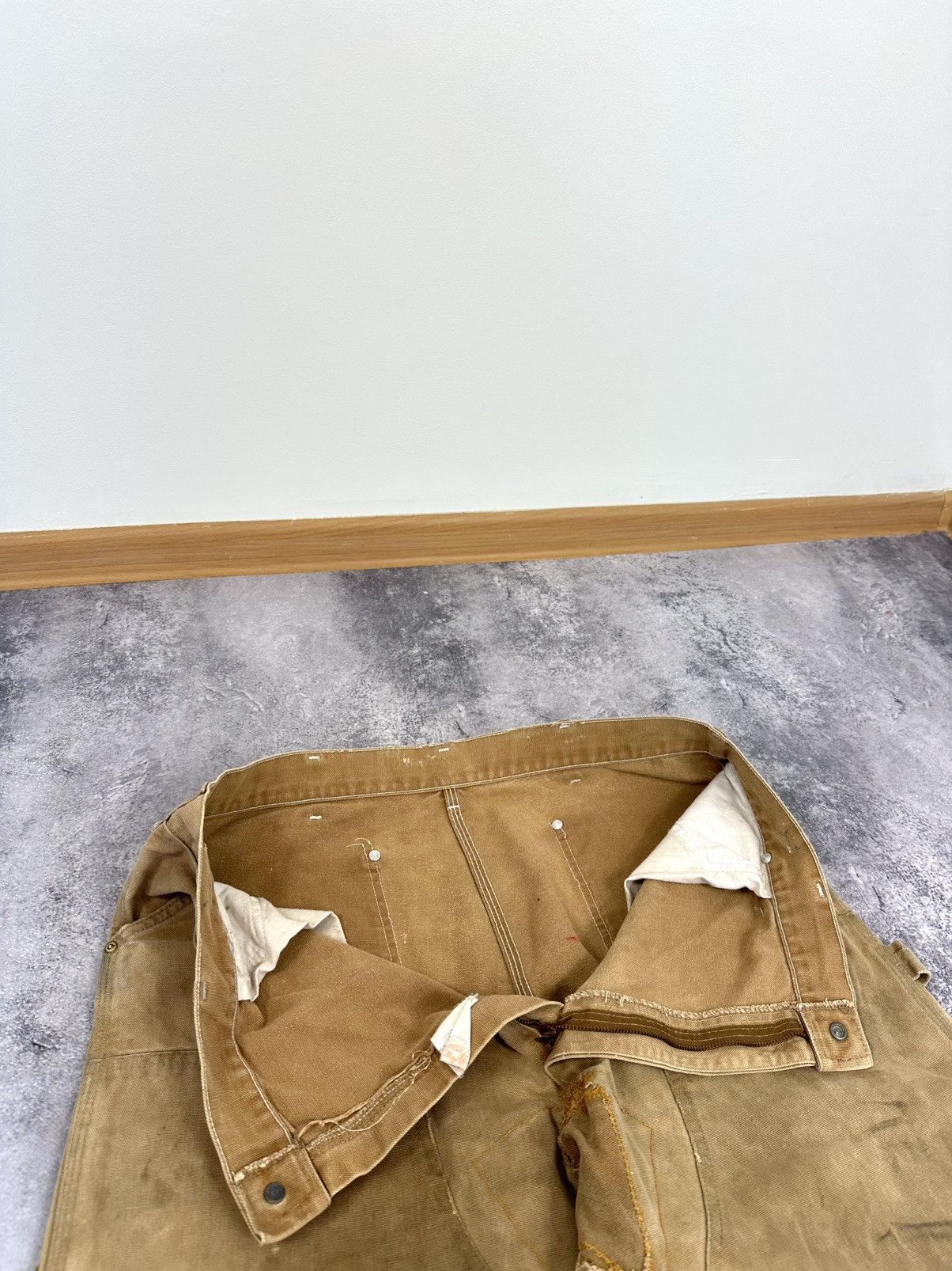 Carhartt Vintage 80s Carhartt 100 Year Anniversary USA Utility Pants Size US 38 / EU 54 - 16 Thumbnail