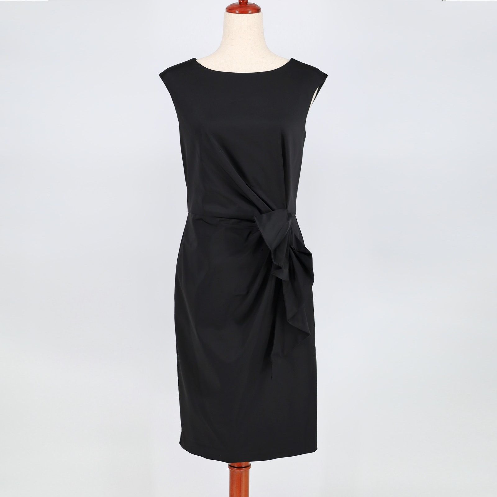 Ralph Lauren Ralph Lauren Women Black Tie-Waist Cocktail Dress Size 4 Size S / US 4 / IT 40 - 3 Thumbnail