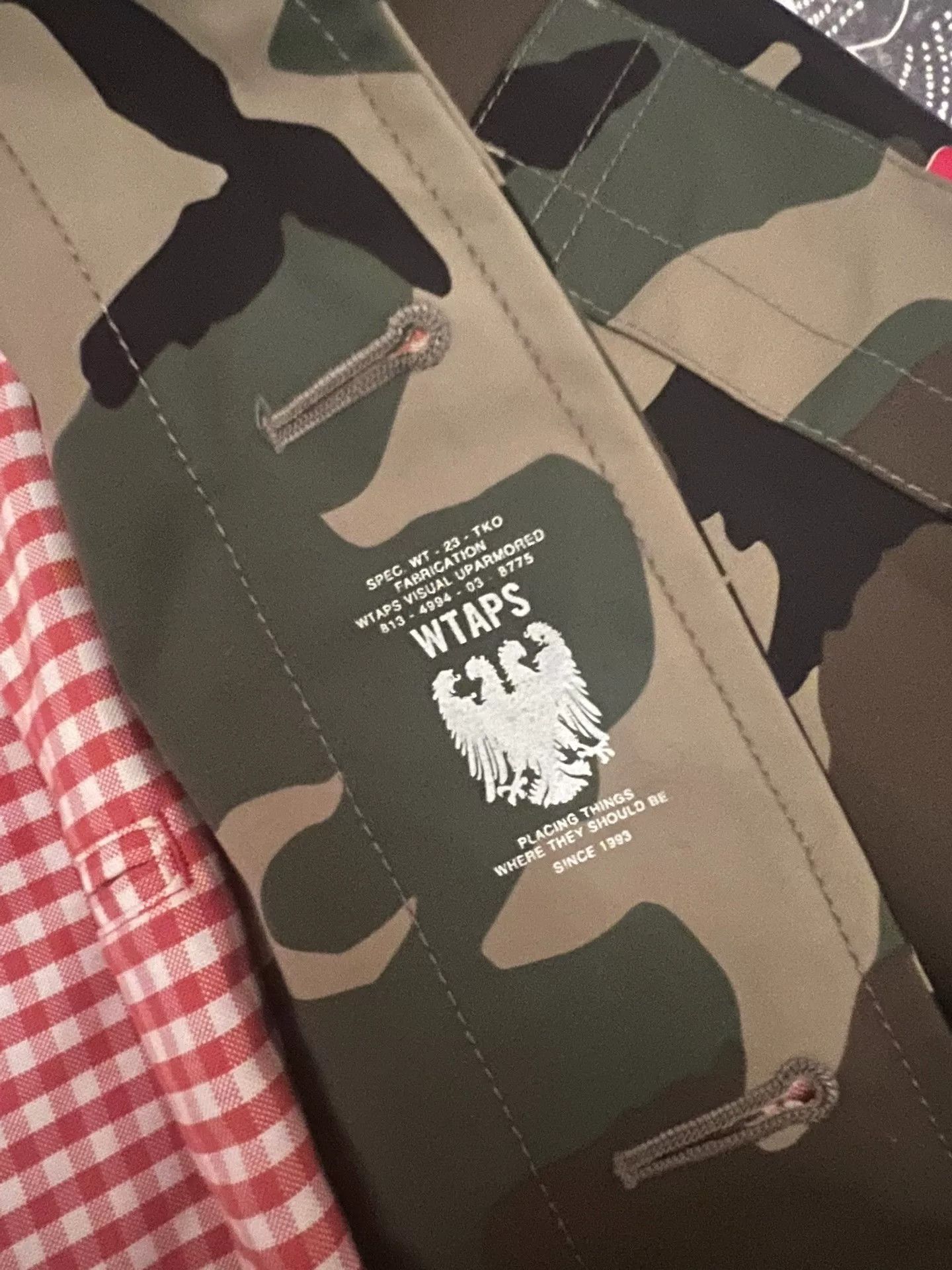 Wtaps WTAPS Camouflage Windbreaker Jacket Size US S / EU 44-46 / 1 - 5 Thumbnail