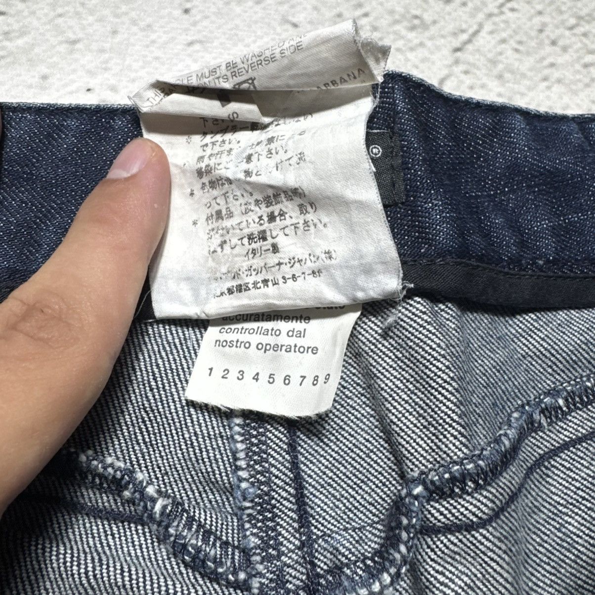 Dolce & Gabbana flared bootcut dolce gabbana jeans y2k with big metal logo Size 26" / US 2 / IT 38 - 8 Thumbnail