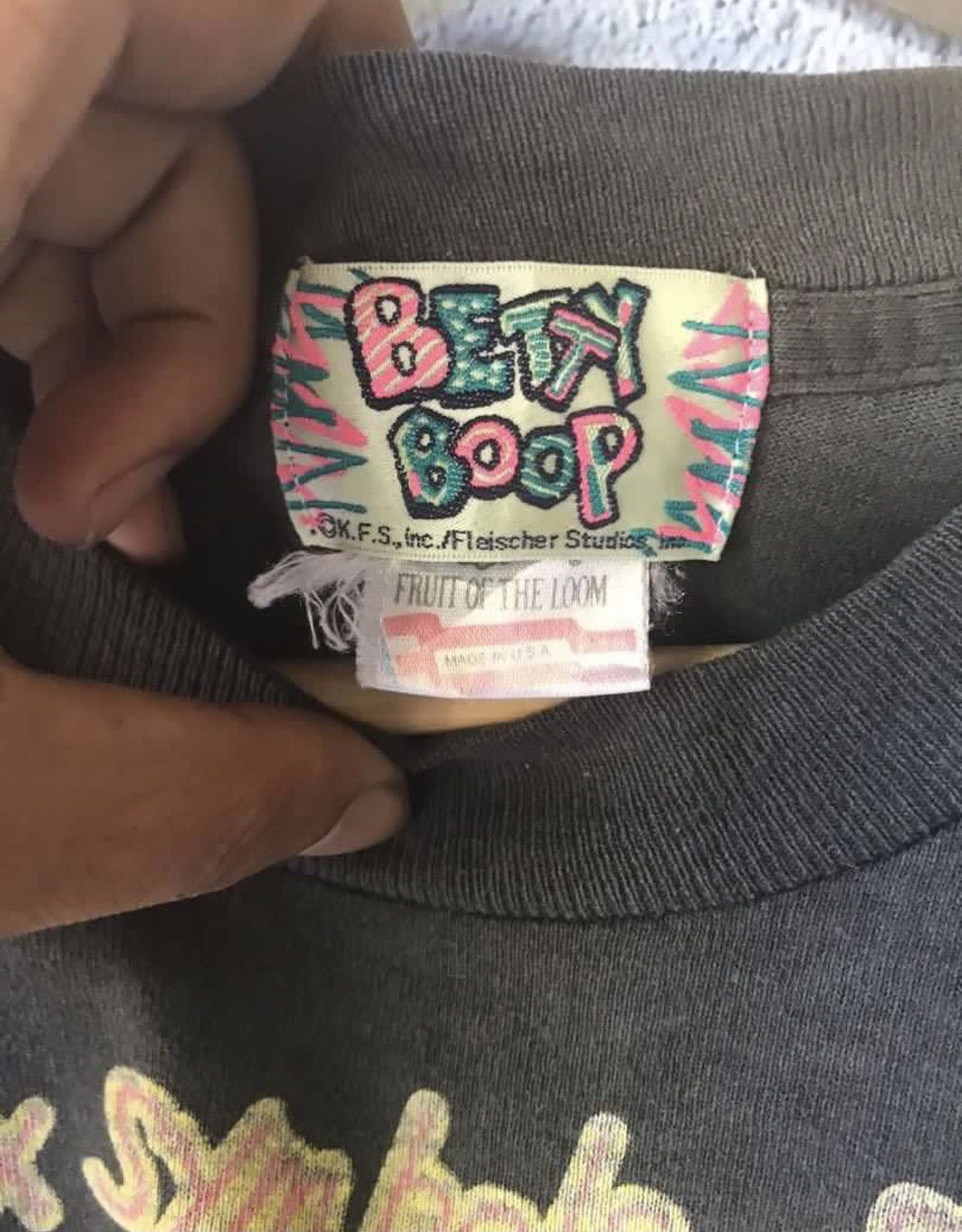 Cartoon Network × Vintage 90 s TRUE VINTAGE BETTY POOP Size US L / EU 52-54 / 3 - 3 Thumbnail