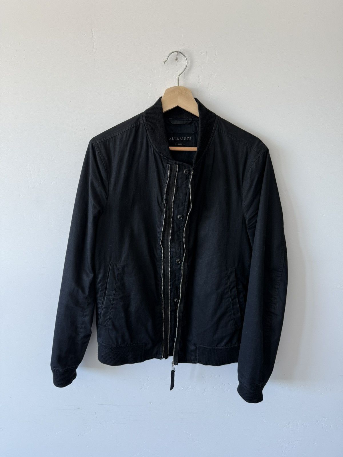 Allsaints All Saints Double Zipper Bomber Size US XS / EU 42 / 0 - 1 Thumbnail