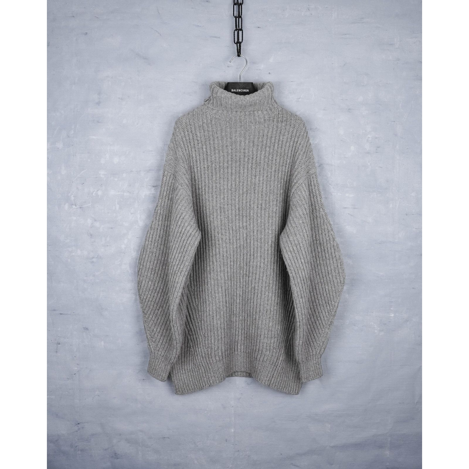 Acne Studios Acne studios grey wool knit roll neck warm fashion sweater Size S / US 4 / IT 40 - 1 Thumbnail