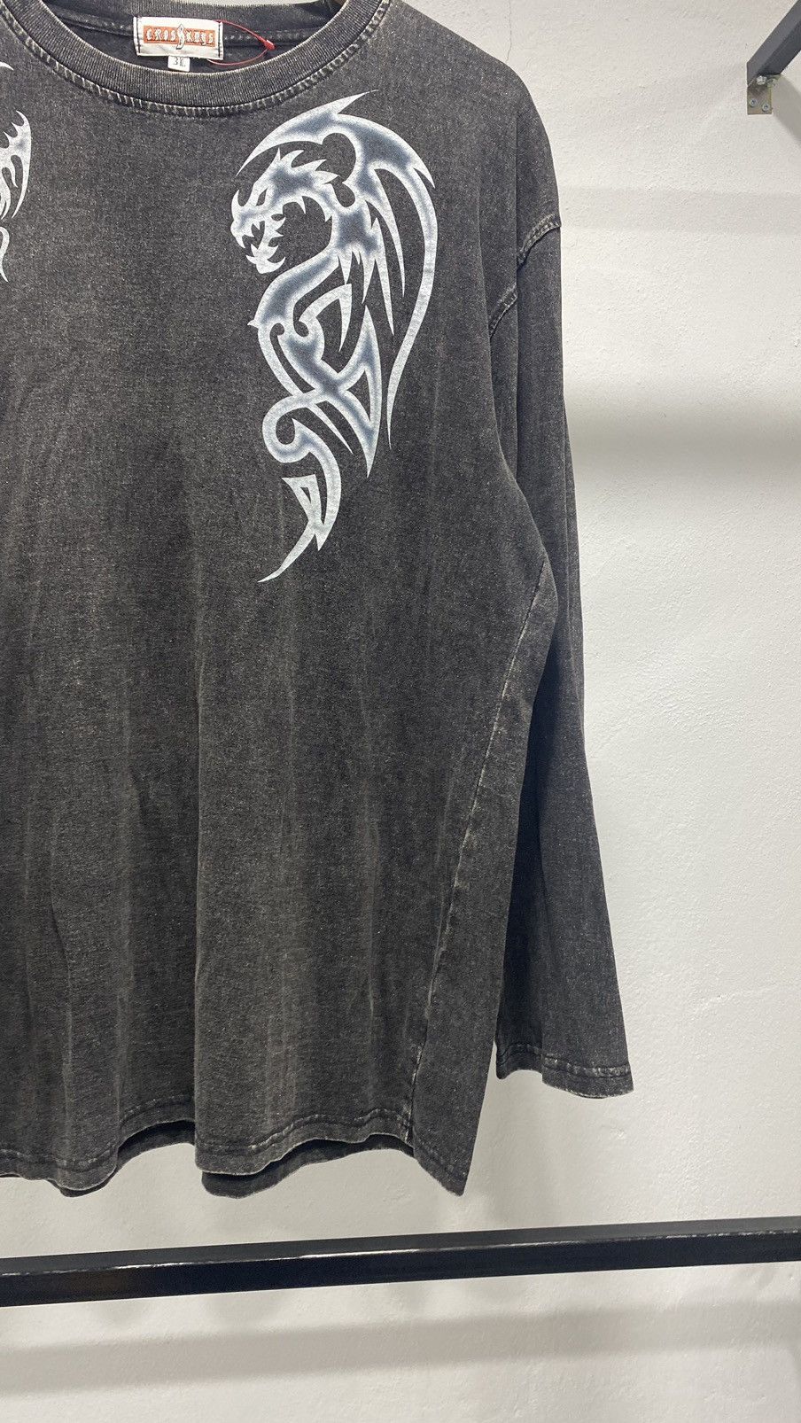Japanese Brand Crosskeys Sukajan Dragon Washed 90s Size US XL / EU 56 / 4 - 3 Thumbnail