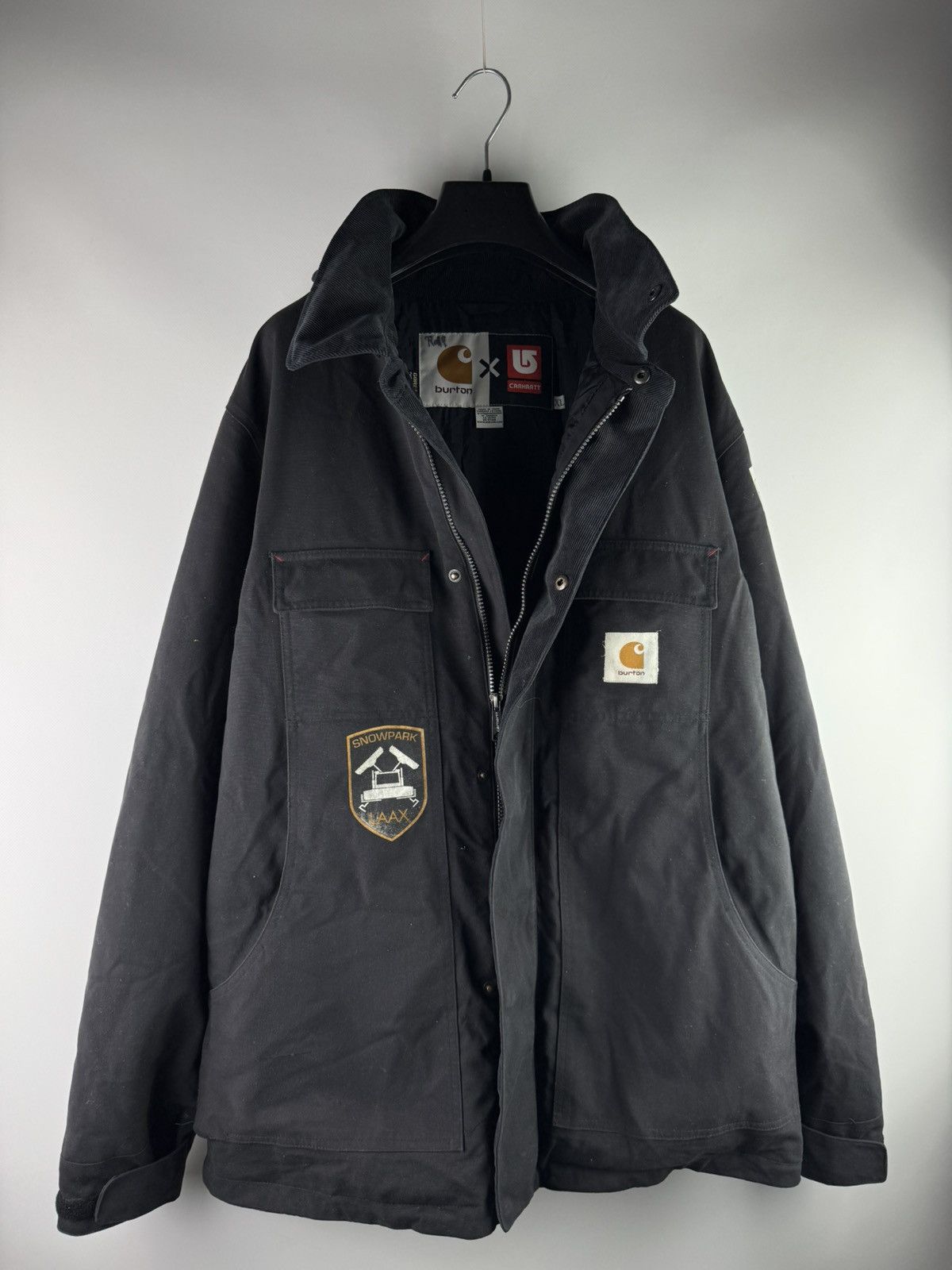 Carhartt Carhartt WIP x Burton Gore-Tex SnowPark Laax Jacket Black Size US XL / EU 56 / 4 - 3 Thumbnail