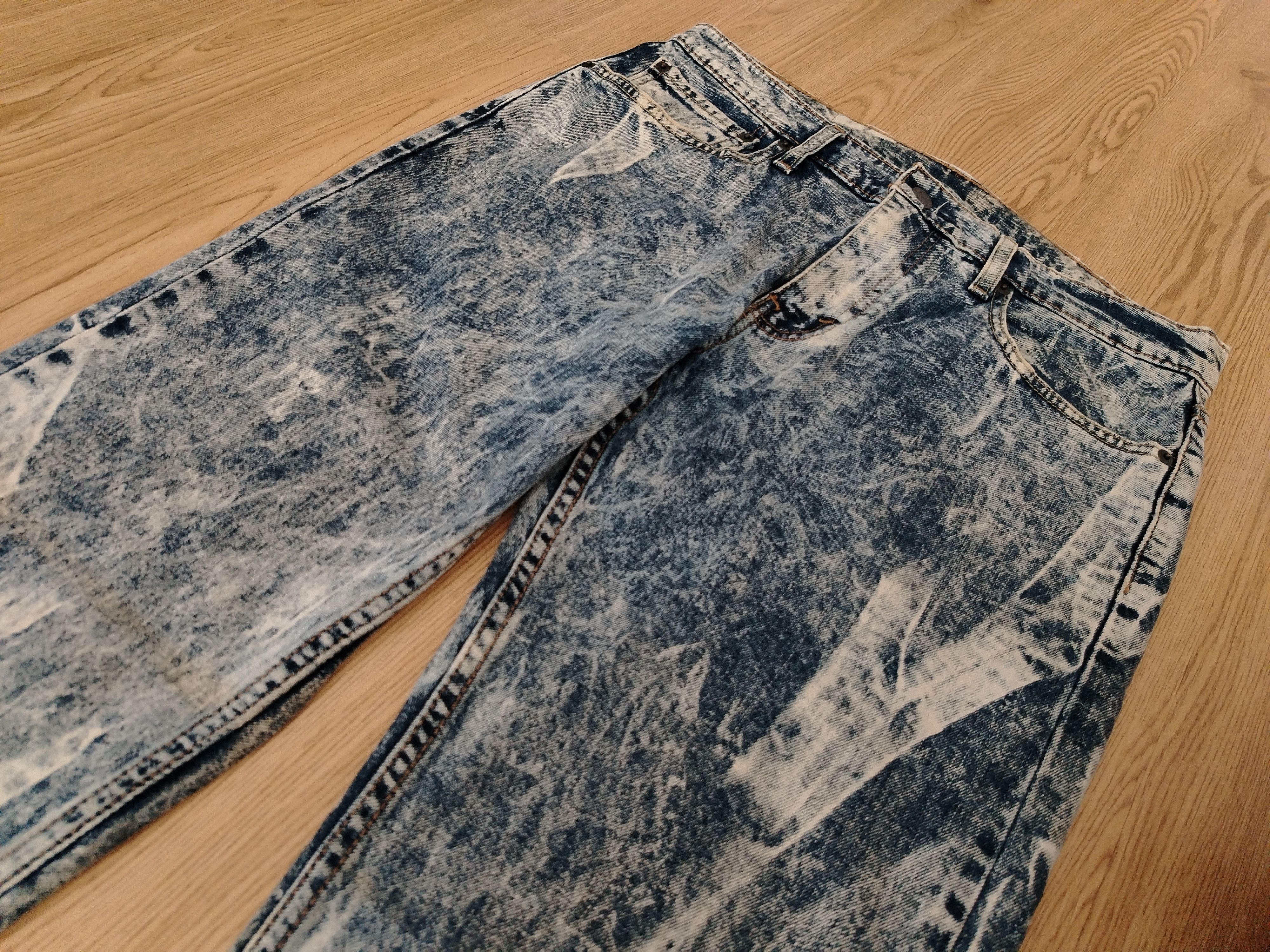 Levi's × Vintage Levis 512 Taper Jeans Acid Wash Vintage Size US 33 - 4 Thumbnail