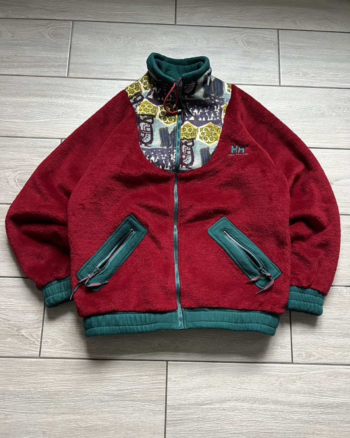 Helly Hansen Vintage Helly Hansen Outdoor Retro Sherpa Fleece Jacket S Size US S / EU 44-46 / 1 - 1 Thumbnail